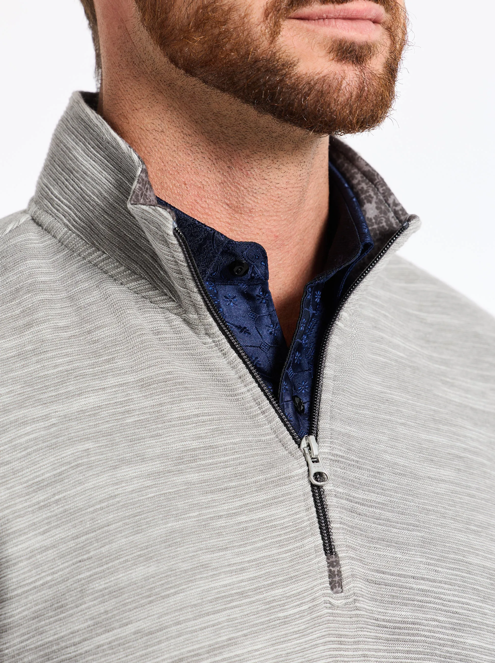 LEDSON LONG SLEEVE KNIT SHIRT sold by Robert Graham product image thumbnail 5