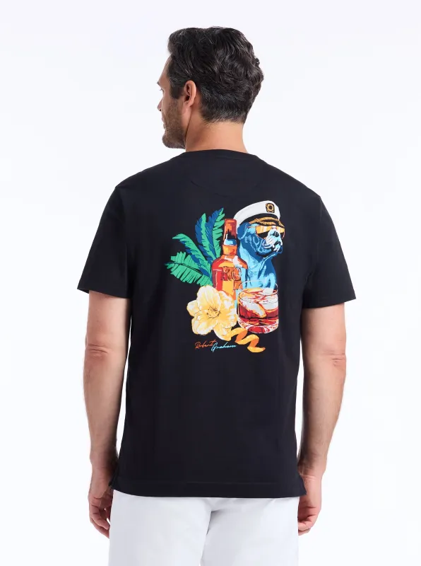 CAPTAIN NEGRONI SHORT SLEEVE T-SHIRT made by Robert Graham