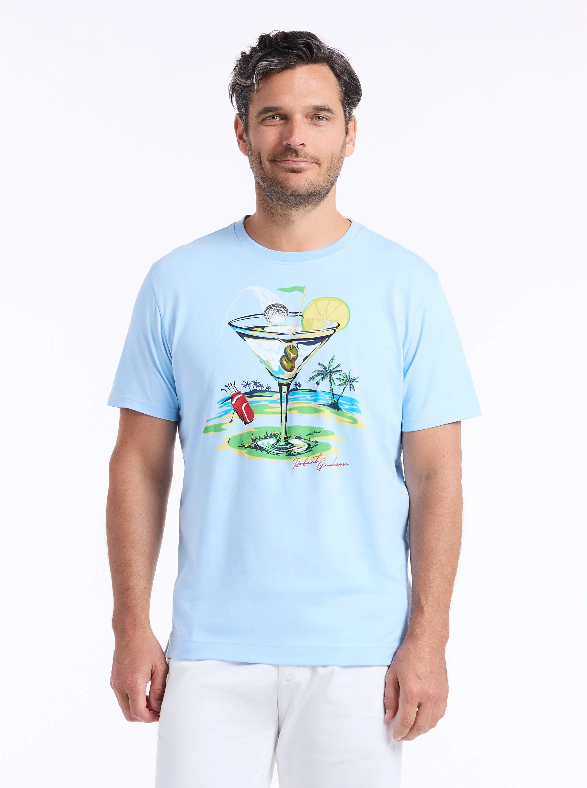 HOLE IN FUN SHORT SLEEVE T-SHIRT sold by Robert Graham