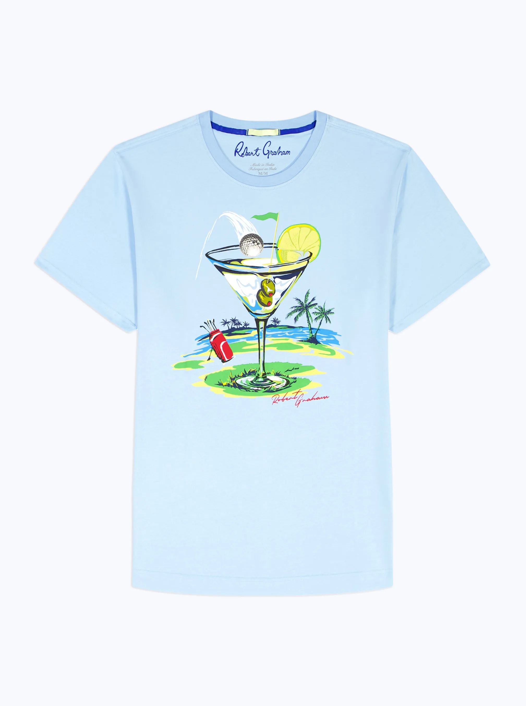 HOLE IN FUN SHORT SLEEVE T-SHIRT sold by Robert Graham product image thumbnail 2