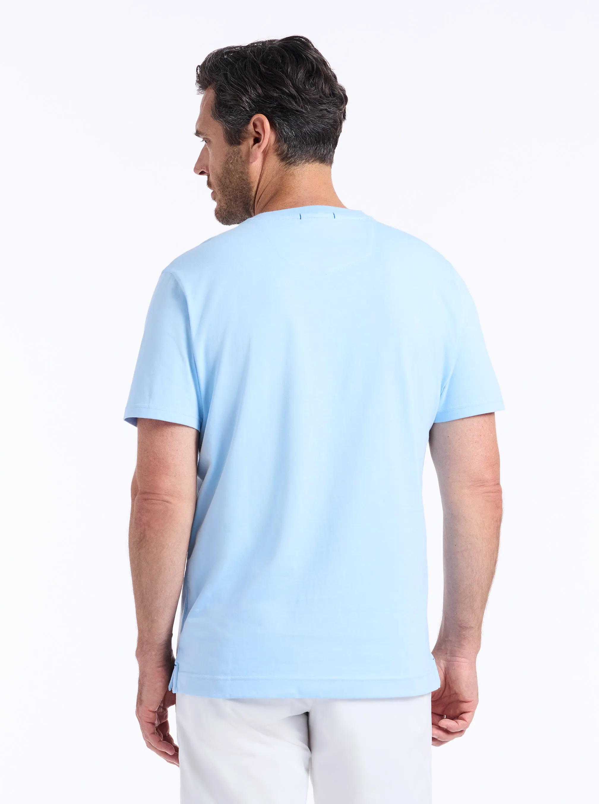 HOLE IN FUN SHORT SLEEVE T-SHIRT sold by Robert Graham product image thumbnail 4