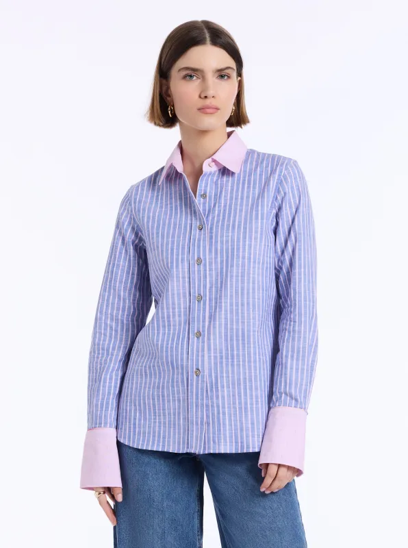PRISCILLA LONG SLEEVE SHIRT sold by Robert Graham