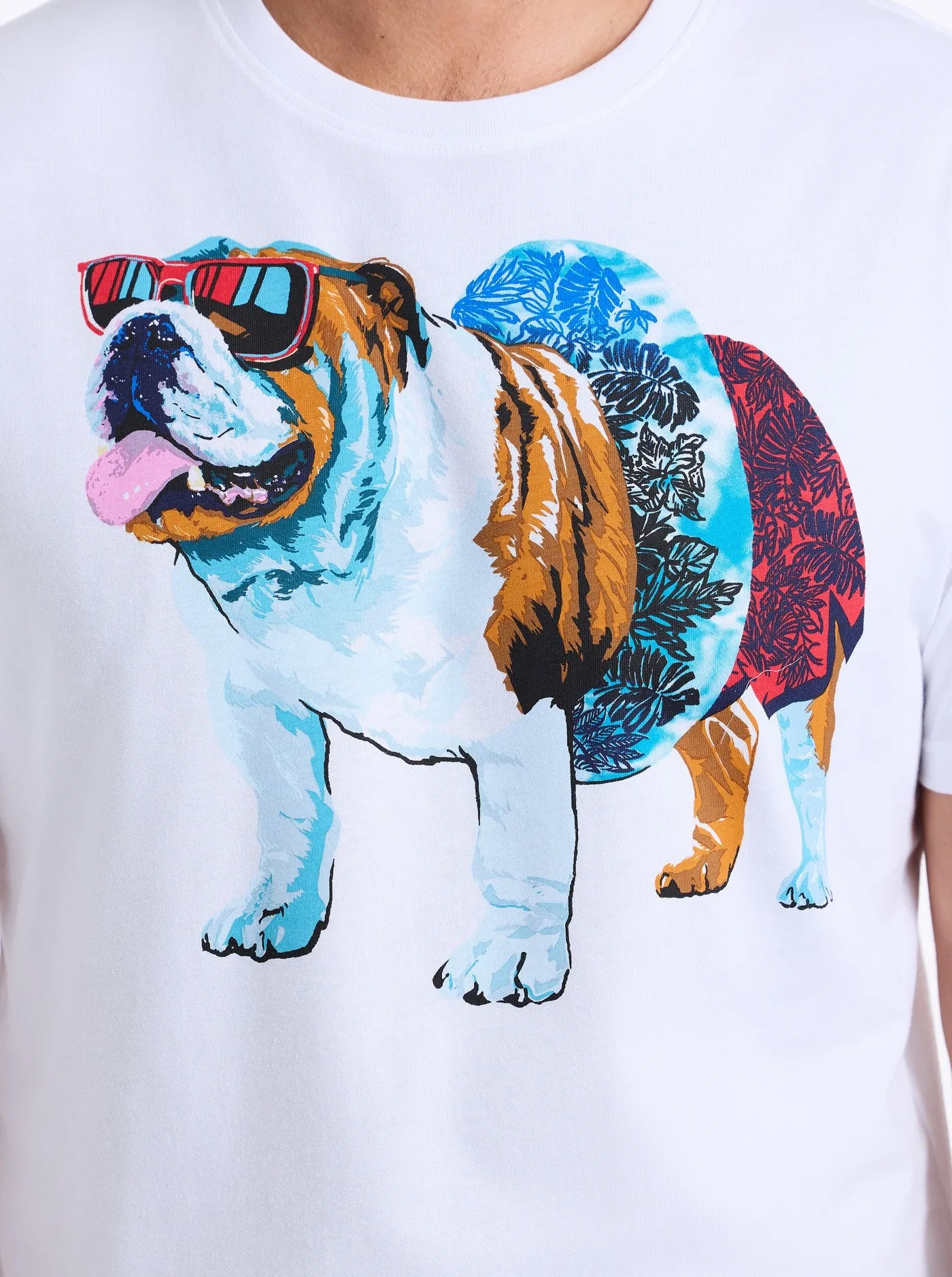 POOL DAY GRAHAM SHORT SLEEVE T-SHIRT sold by Robert Graham product image thumbnail 3