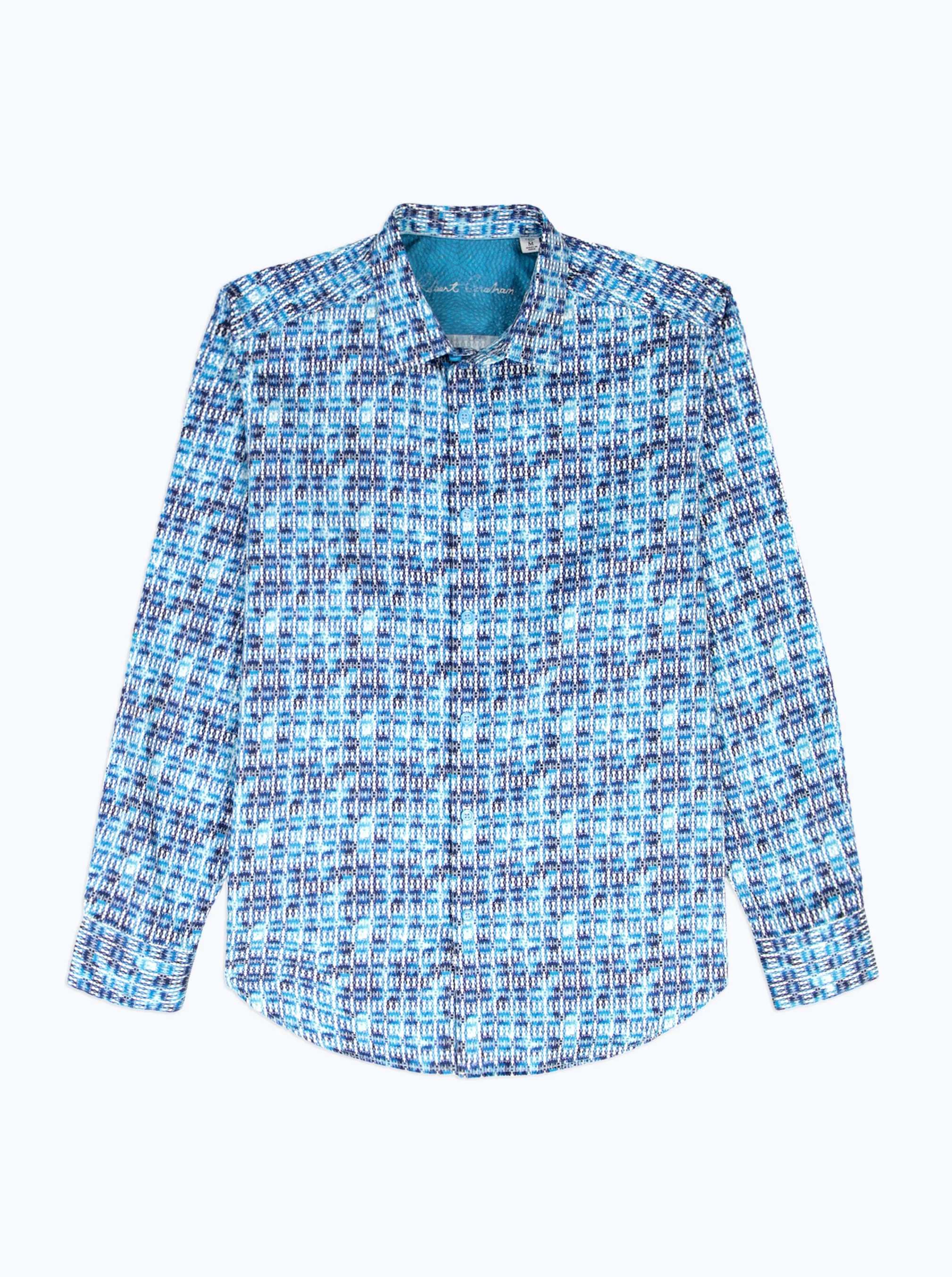 WESTMORELAND LONG SLEEVE BUTTON DOWN SHIRT sold by Robert Graham product image thumbnail 2