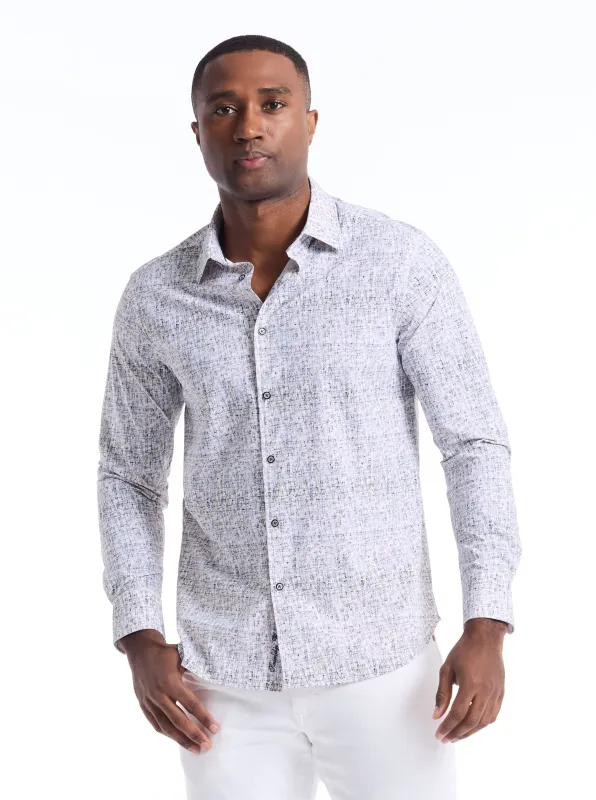 HAMMERSMITH LONG SLEEVE BUTTON DOWN SHIRT made by Robert Graham