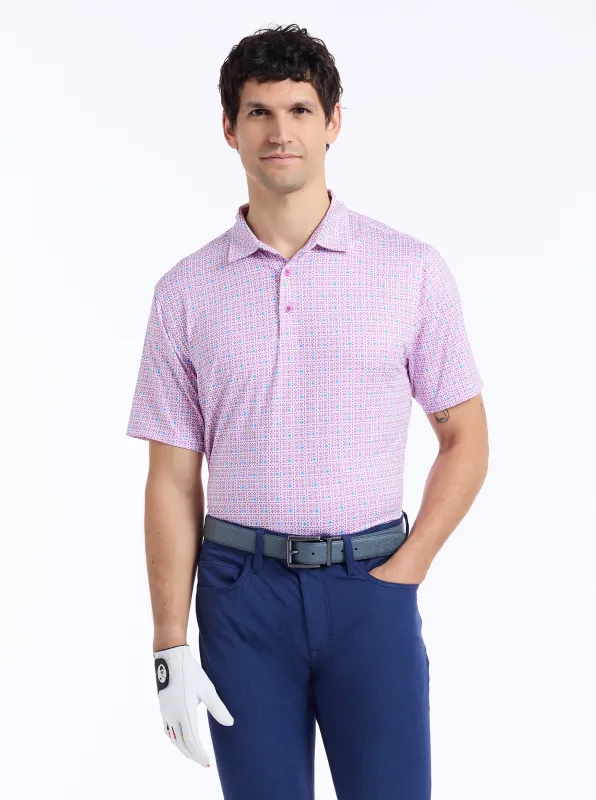 TILFORD SHORT SLEEVE POLO made by Robert Graham