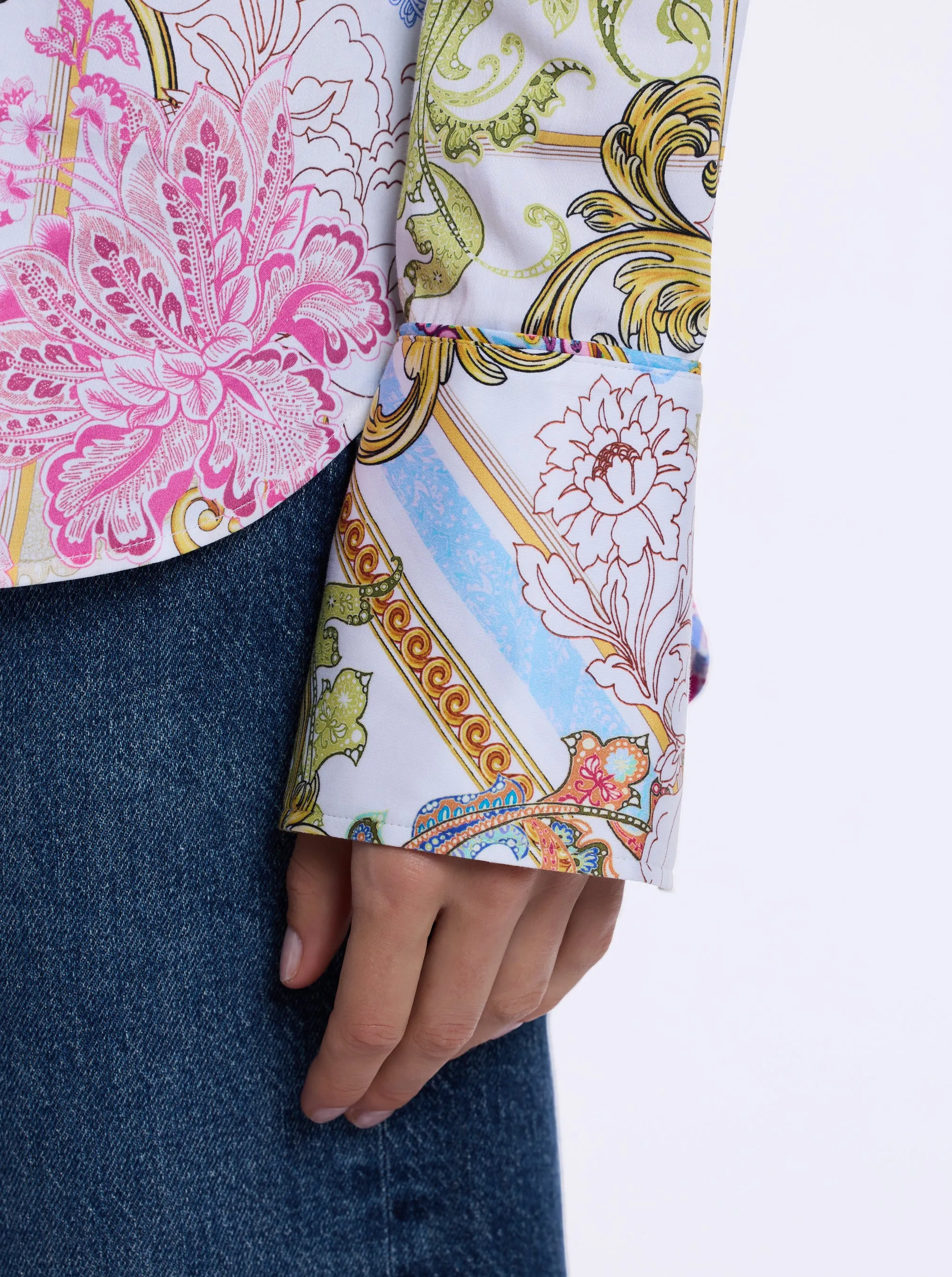 PRISCILLA LONG SLEEVE SHIRT sold by Robert Graham product image thumbnail 4