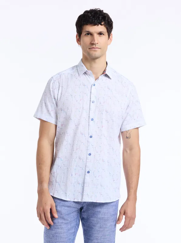 KINGSHOLD SHORT SLEEVE BUTTON DOWN SHIRT TALL sold by Robert Graham