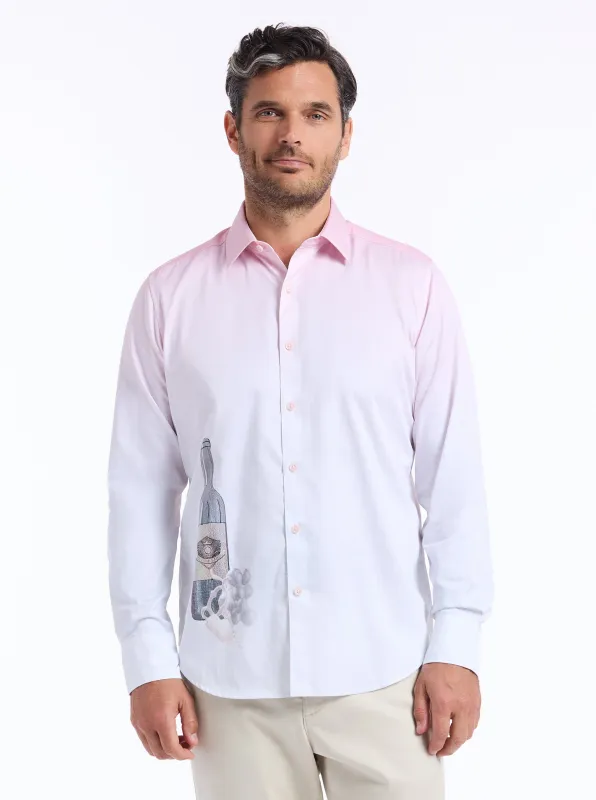 LEGACY RESERVE LONG SLEEVE BUTTON DOWN SHIRT TALL made by Robert Graham