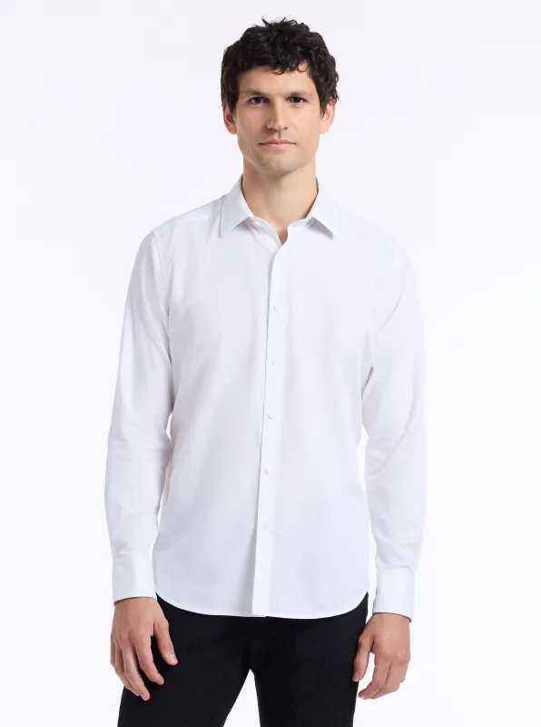 HUDSON LONG SLEEVE BUTTON DOWN SHIRT made by Robert Graham