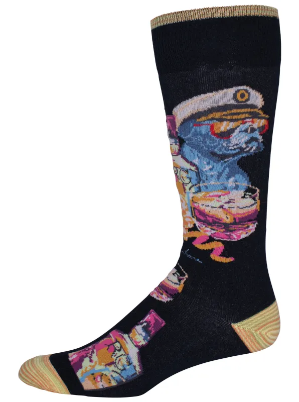 CAPTAIN NEGRONI SOCKS made by Robert Graham
