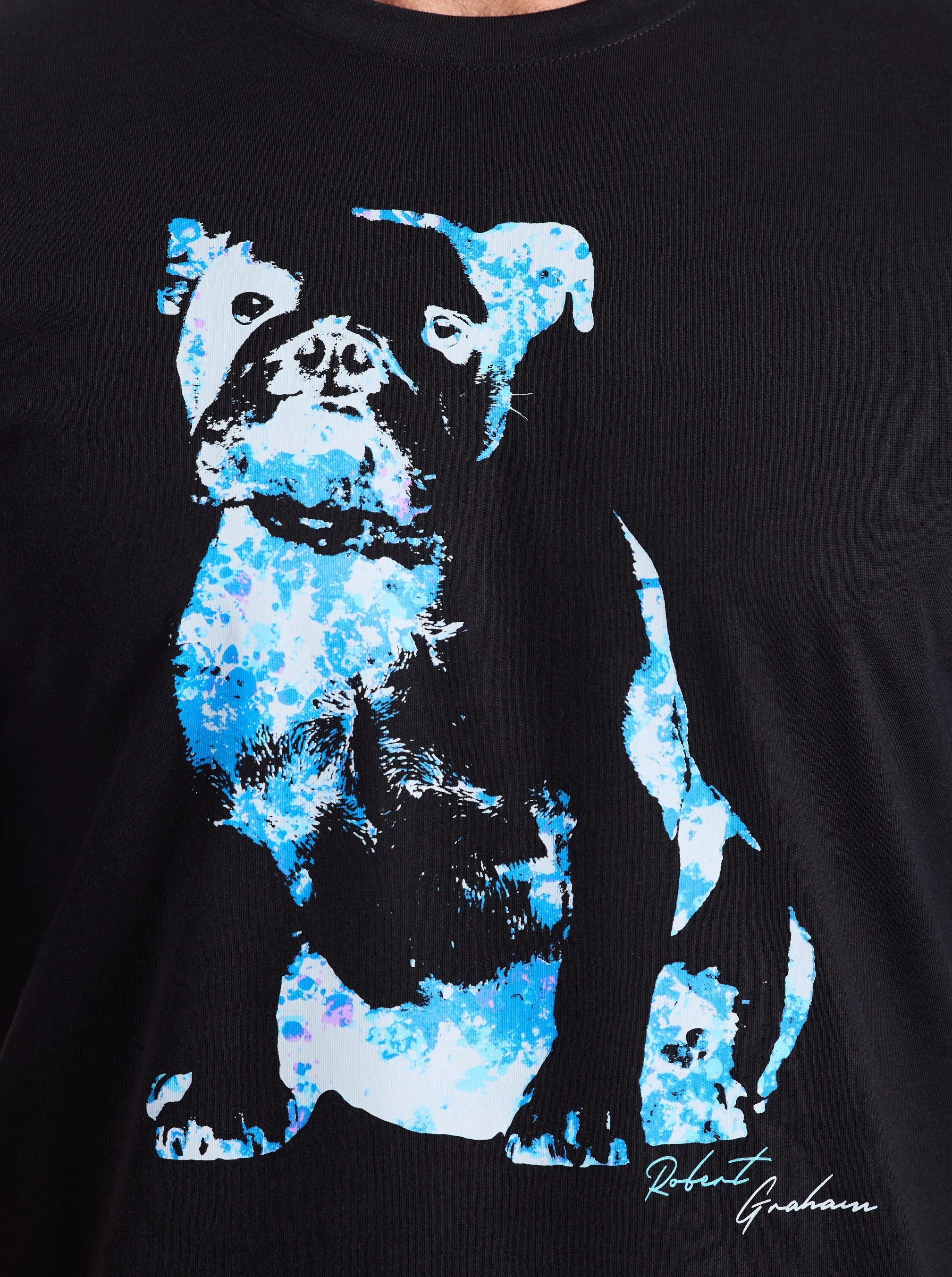 NEON GRAHAM SHORT SLEEVE T-SHIRT sold by Robert Graham product image thumbnail 4