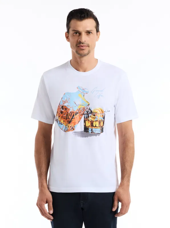 BARREL AGED SHORT SLEEVE T-SHIRT made by Robert Graham