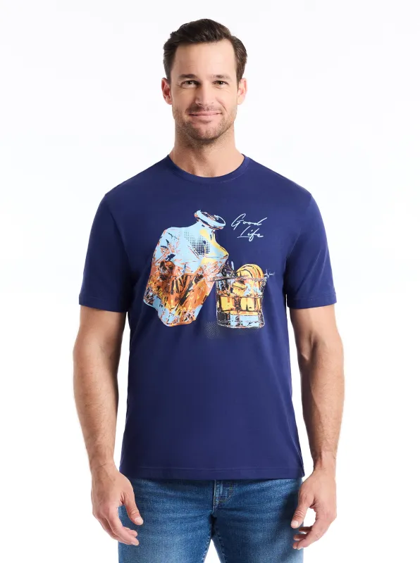 BARREL AGED SHORT SLEEVE T-SHIRT made by Robert Graham