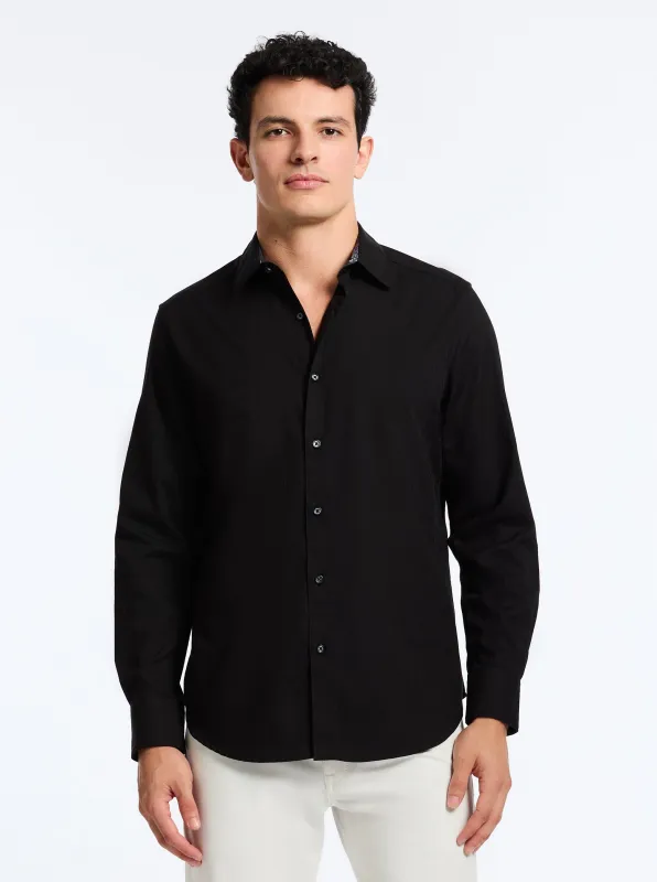 ODYSSEY LONG SLEEVE BUTTON DOWN SHIRT made by Robert Graham