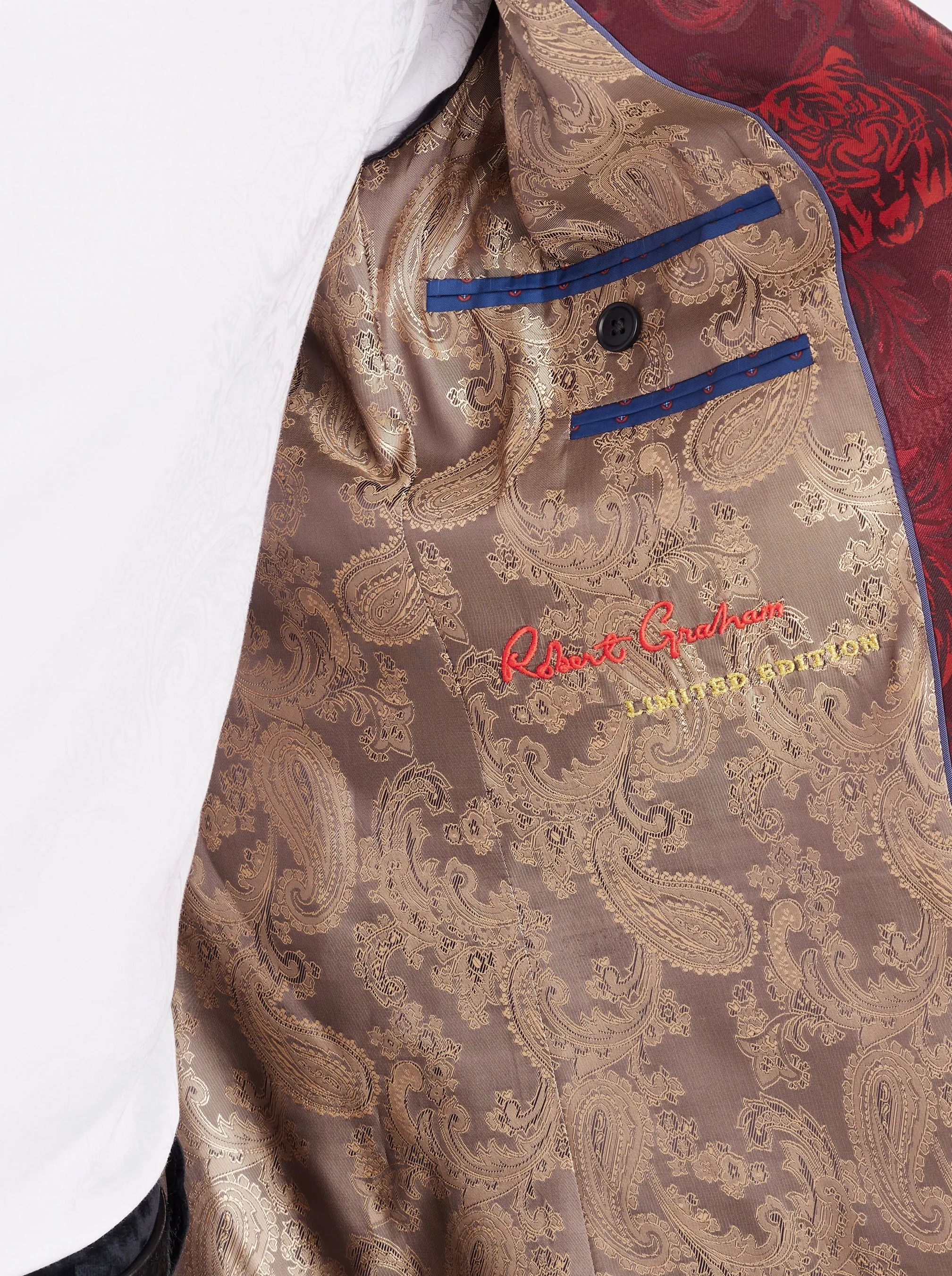 LIMITED EDITION MONARCH'S WRIT BLAZER sold by Robert Graham product image thumbnail 4