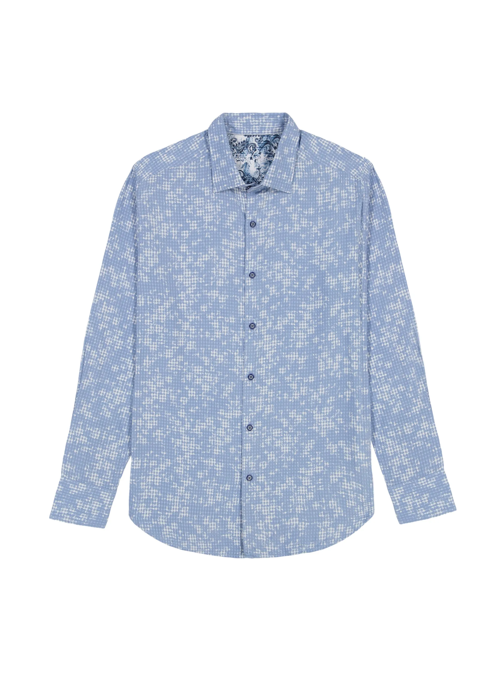 ANGOLA LONG SLEEVE BUTTON DOWN SHIRT sold by Robert Graham product image thumbnail 5