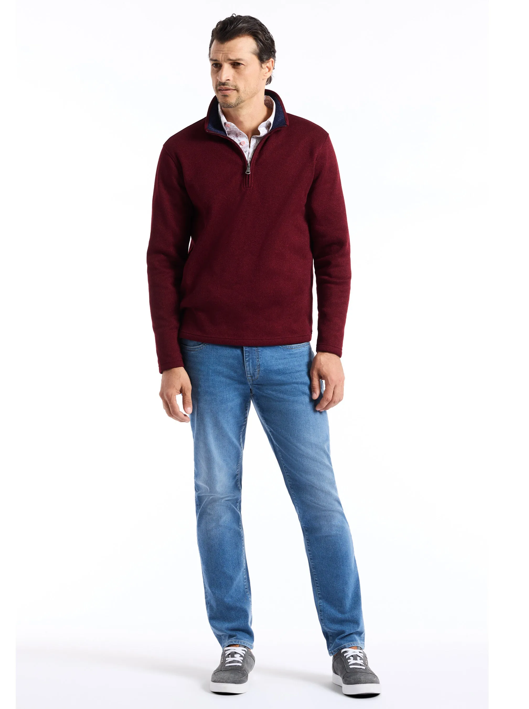 KENWOOD LONG SLEEVE SWEATER sold by Robert Graham product image thumbnail 5