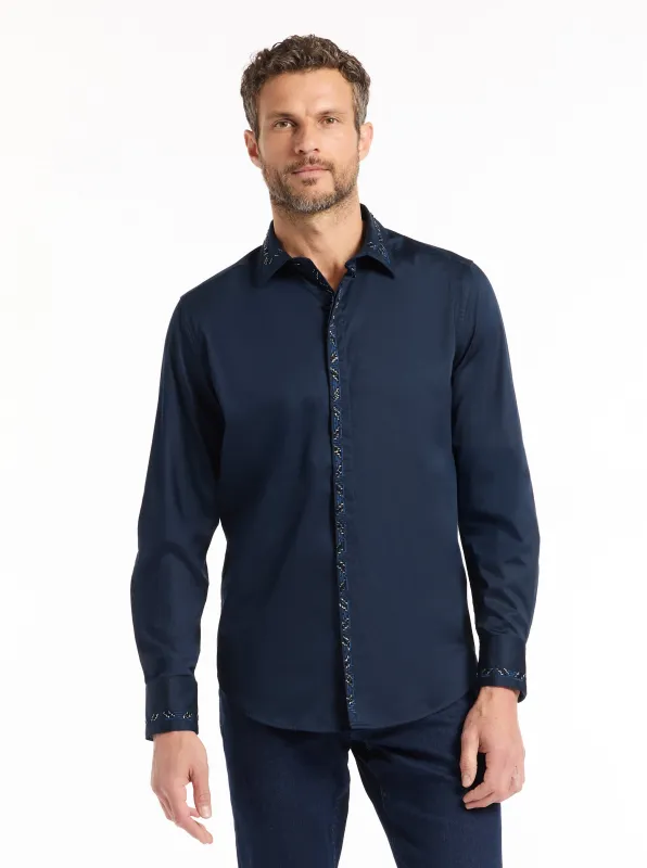 WESCOTT LONG SLEEVE BUTTON DOWN SHIRT made by Robert Graham