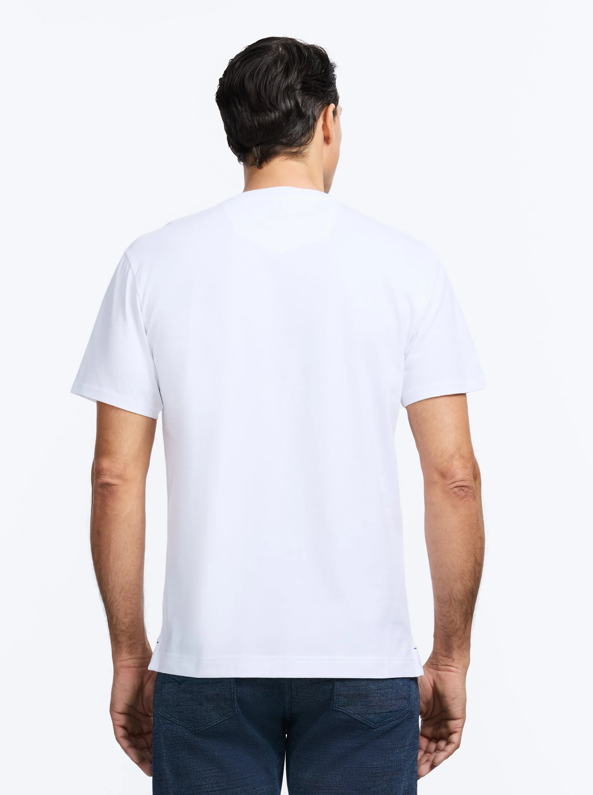 SKI GRAHAM SHORT SLEEVE T-SHIRT sold by Robert Graham product image thumbnail 4