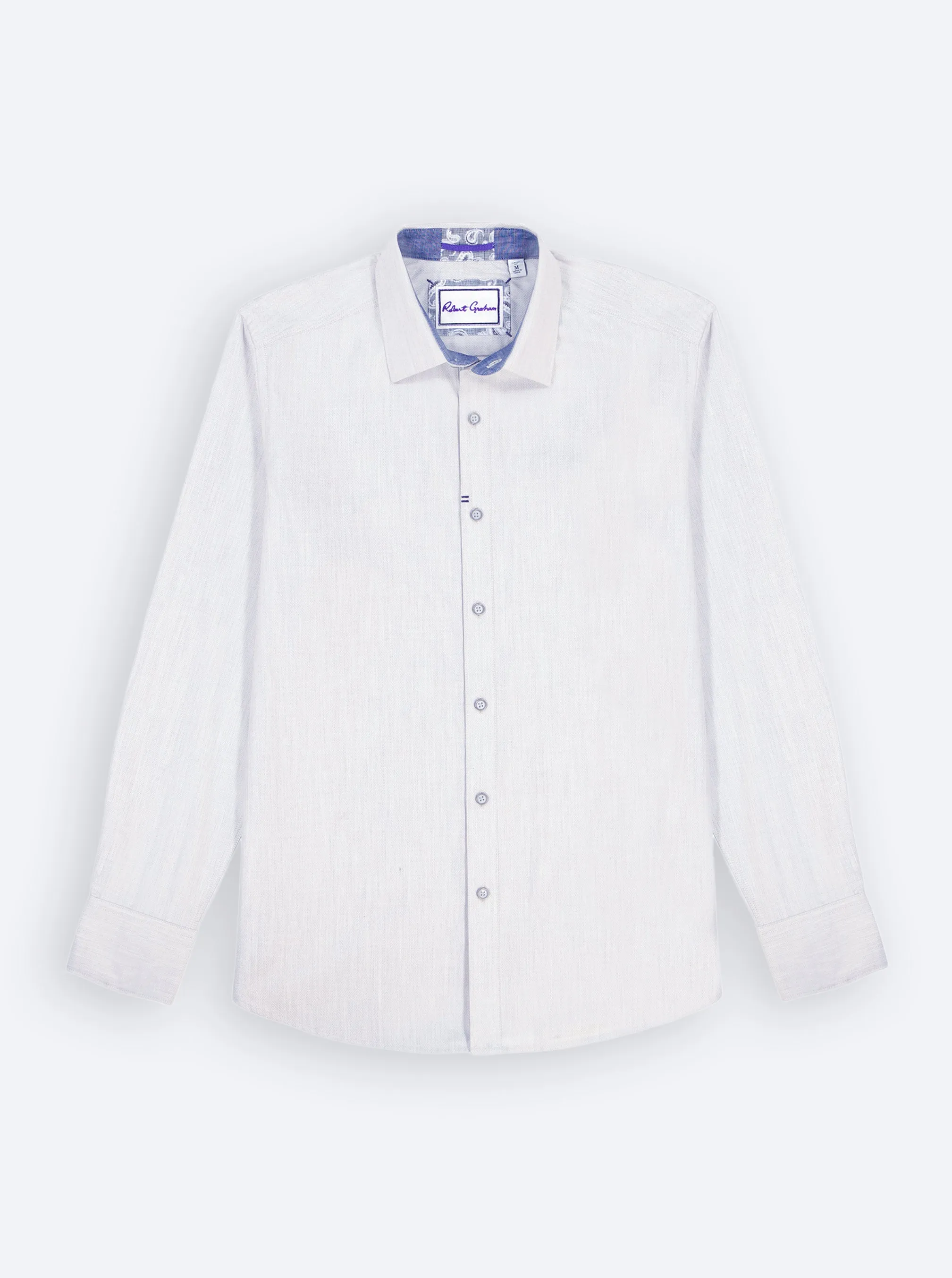 CHARLTON LONG SLEEVE BUTTON DOWN SHIRT sold by Robert Graham product image thumbnail 2