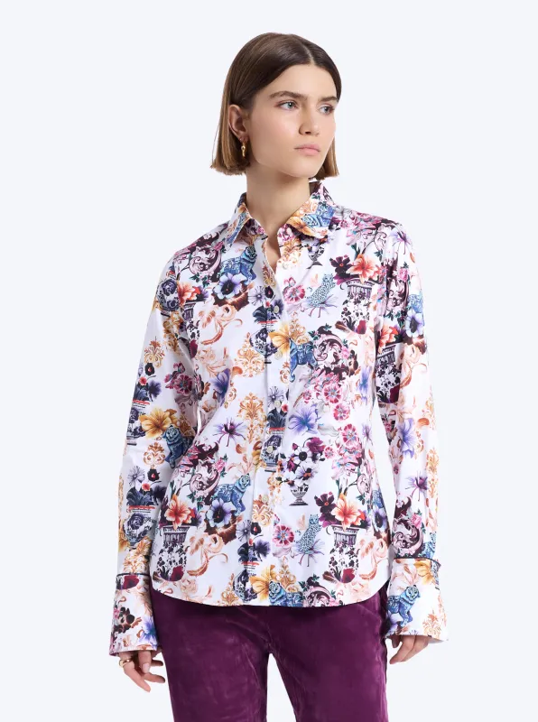 PRISCILLA LONG SLEEVE SHIRT sold by Robert Graham