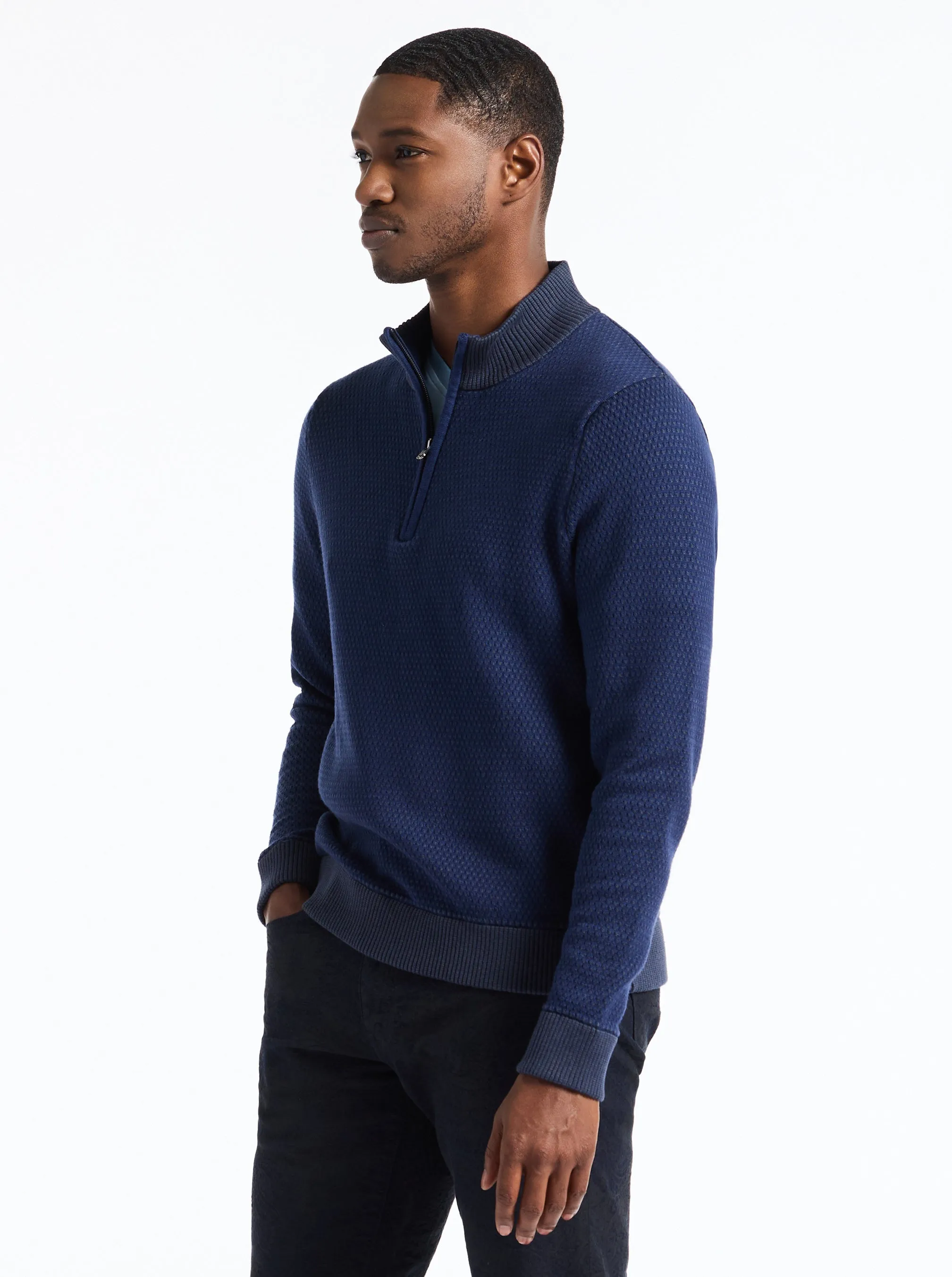 WALTON LONG SLEEVE SWEATER sold by Robert Graham product image thumbnail 4