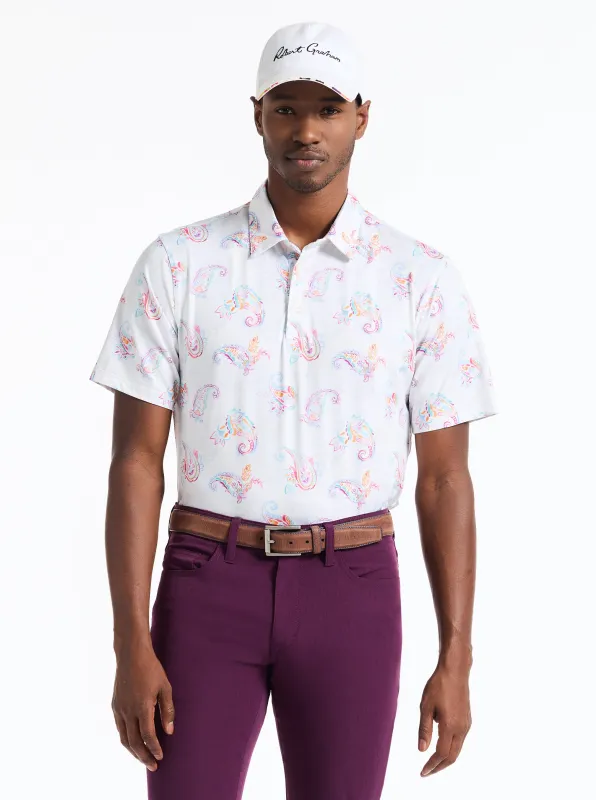KELTZ SHORT SLEEVE POLO made by Robert Graham