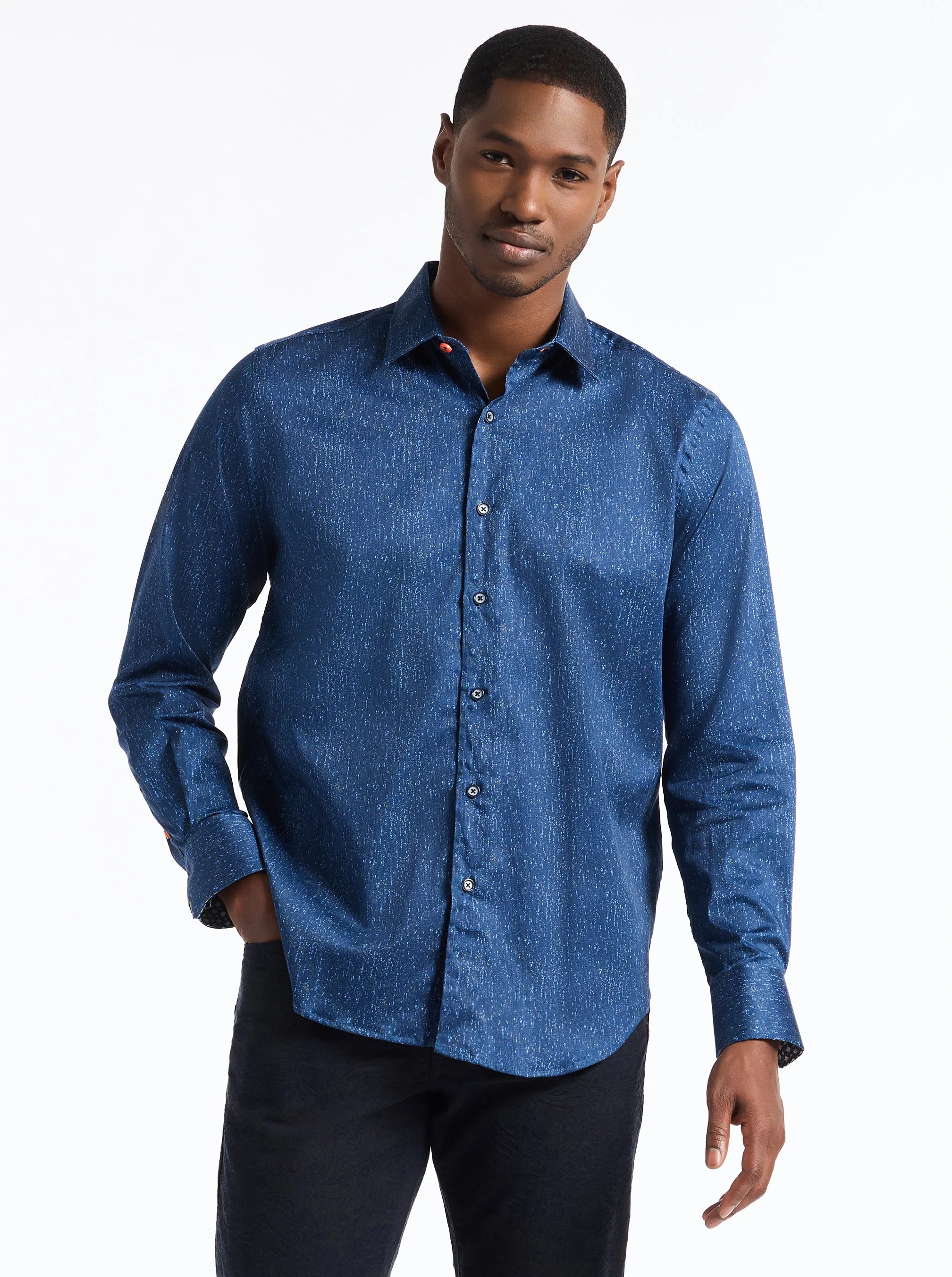 BEEKMAN LONG SLEEVE BUTTON DOWN SHIRT sold by Robert Graham