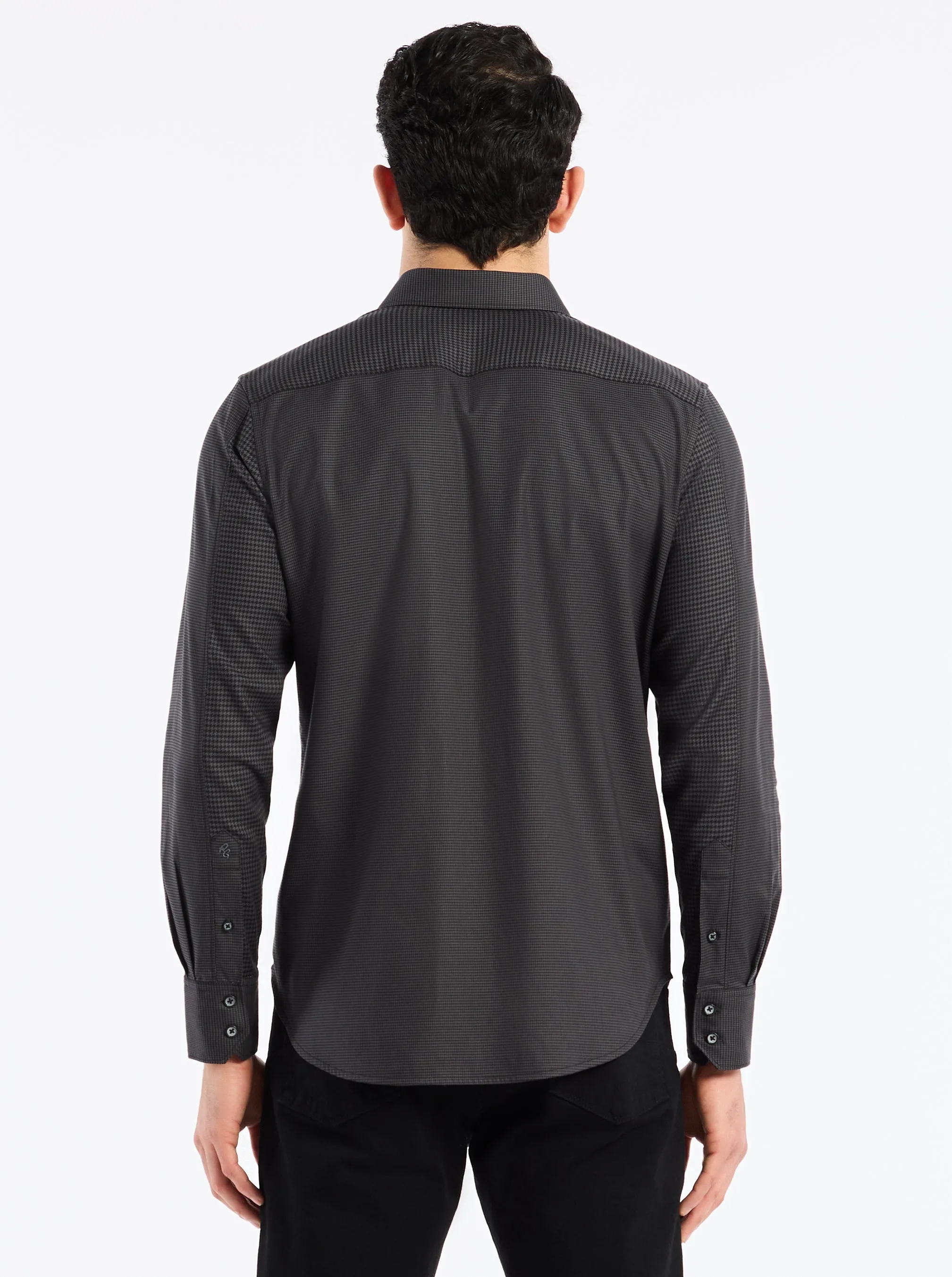 KENMARE LONG SLEEVE BUTTON DOWN SHIRT sold by Robert Graham product image thumbnail 3