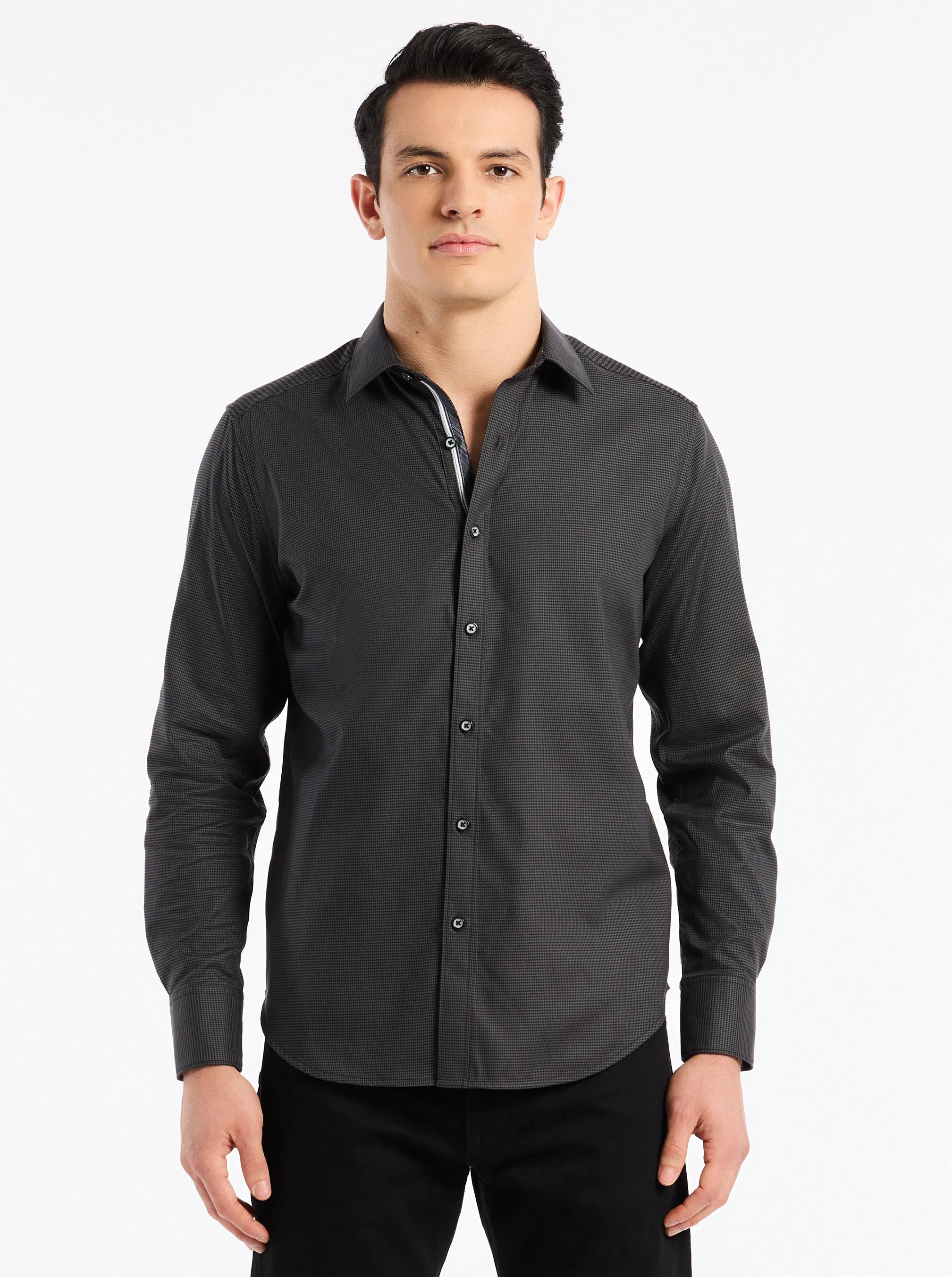 KENMARE LONG SLEEVE BUTTON DOWN SHIRT sold by Robert Graham