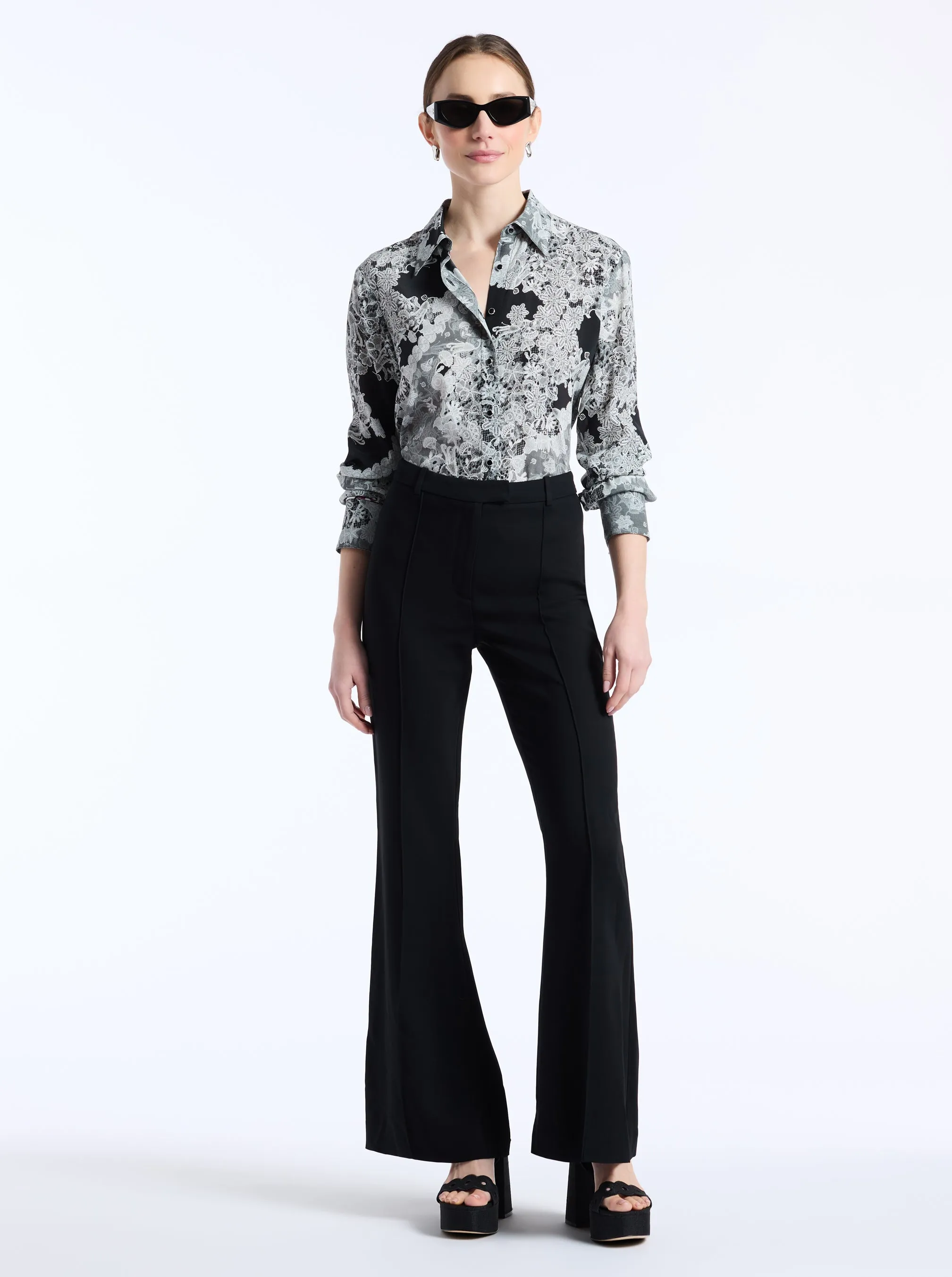 GABRIELA LONG SLEEVE SHIRT sold by Robert Graham product image thumbnail 4