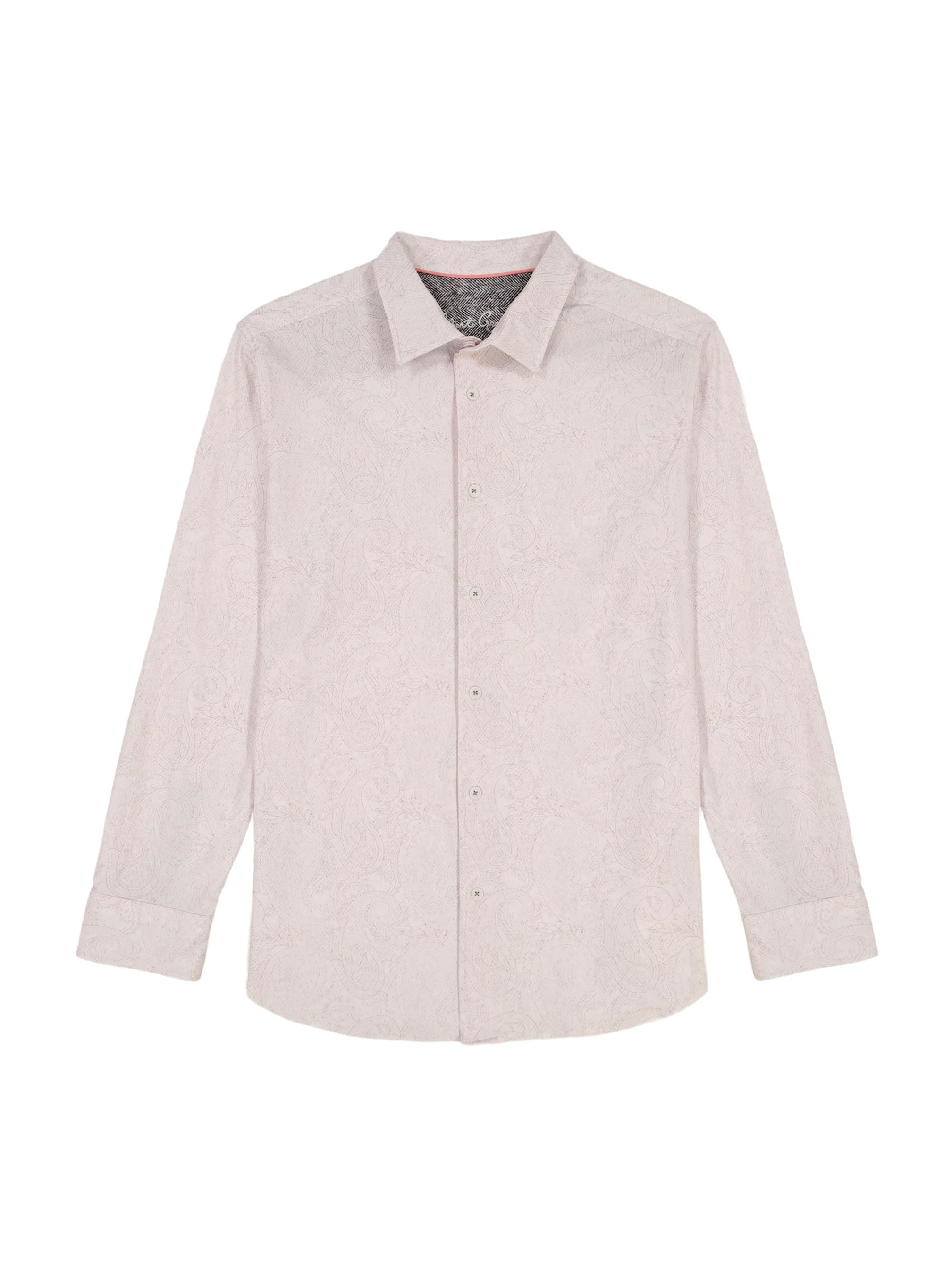 THURSTON LONG SLEEVE BUTTON DOWN KNIT SHIRT sold by Robert Graham product image thumbnail 2