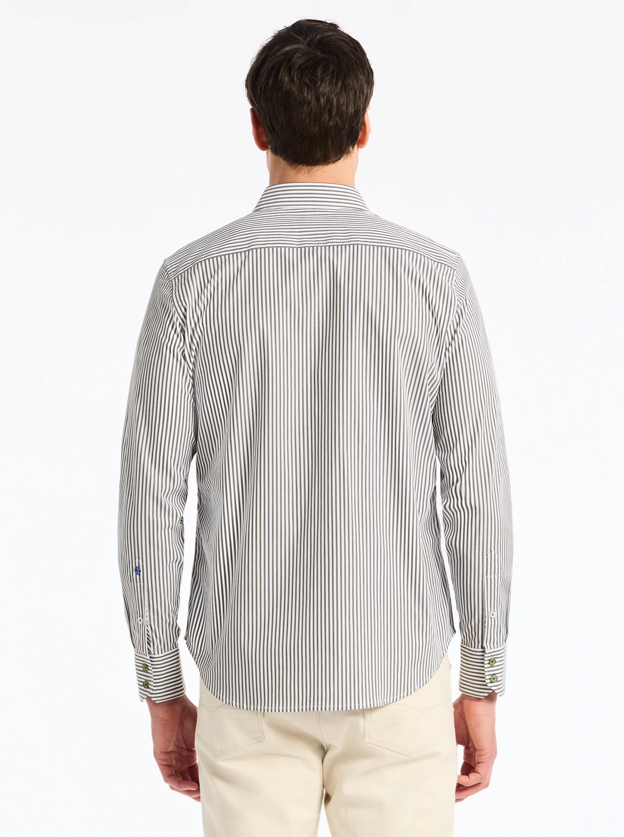GREENWICH LONG SLEEVE BUTTON DOWN SHIRT sold by Robert Graham product image thumbnail 3