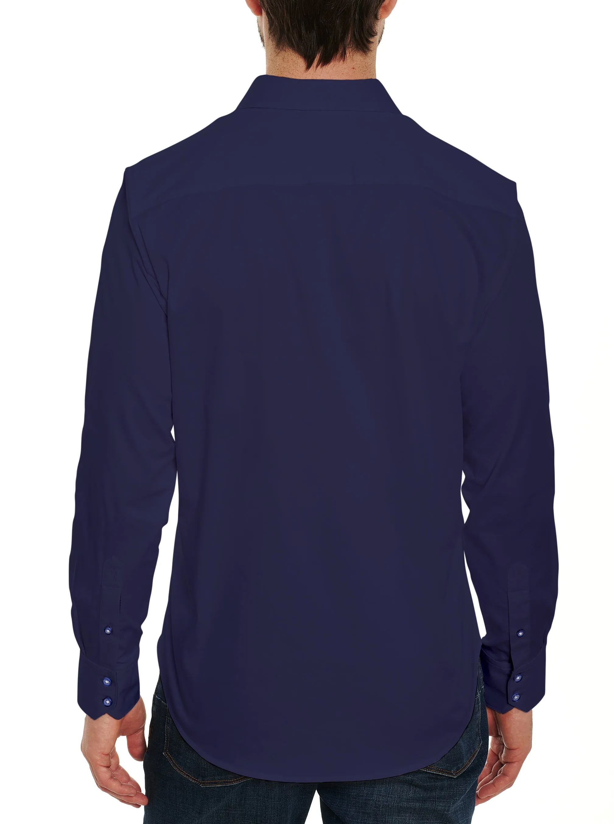 RIGHTEOUS 2 LONG SLEEVE BUTTON DOWN SHIRT sold by Robert Graham product image thumbnail 2