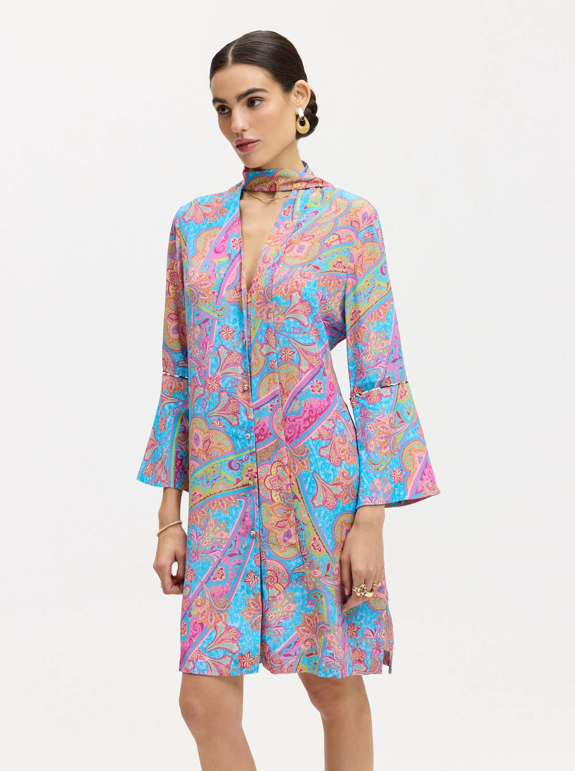 BRENNA DRESS sold by Robert Graham product image thumbnail 4