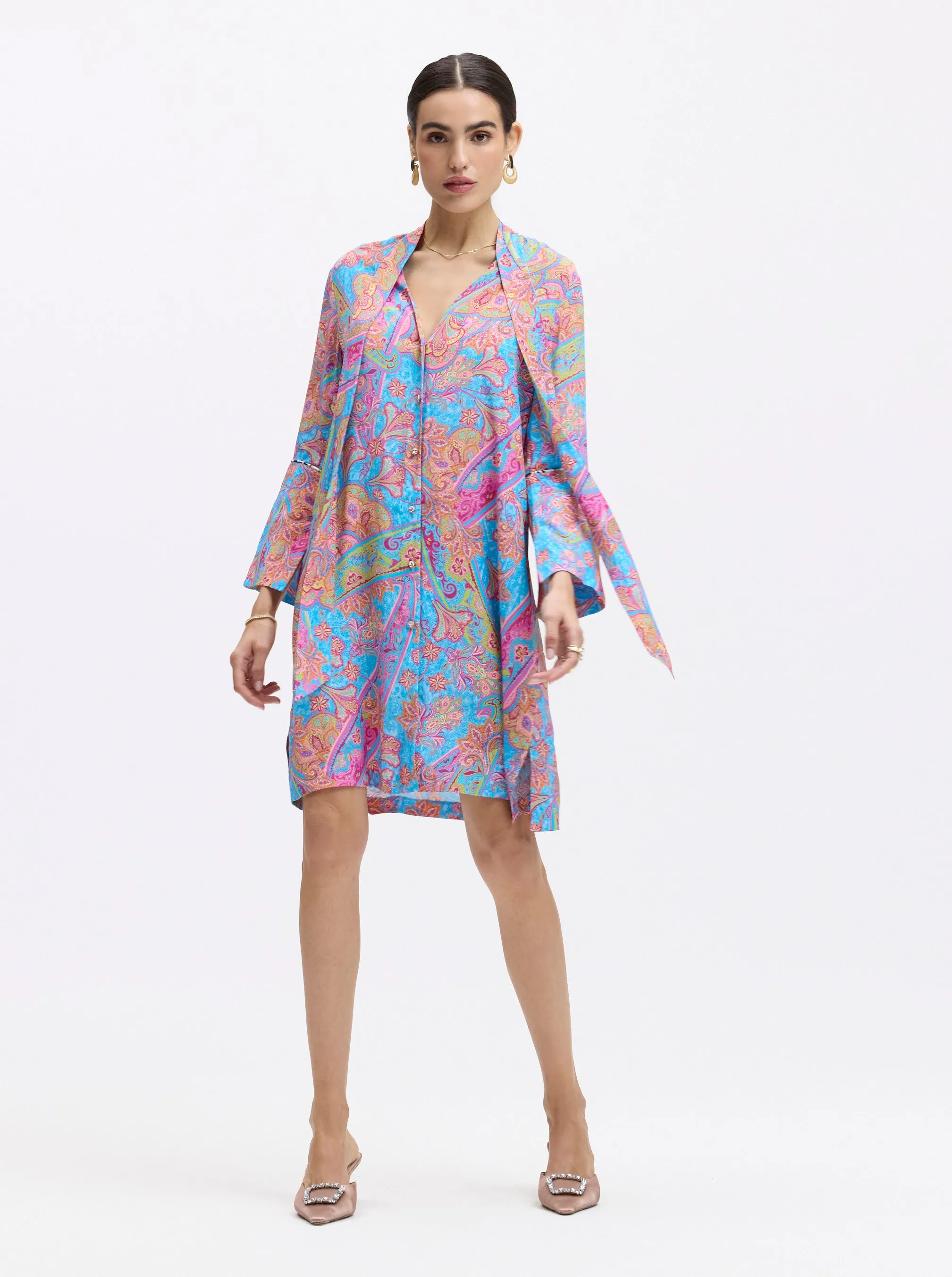 BRENNA DRESS sold by Robert Graham product image thumbnail 3