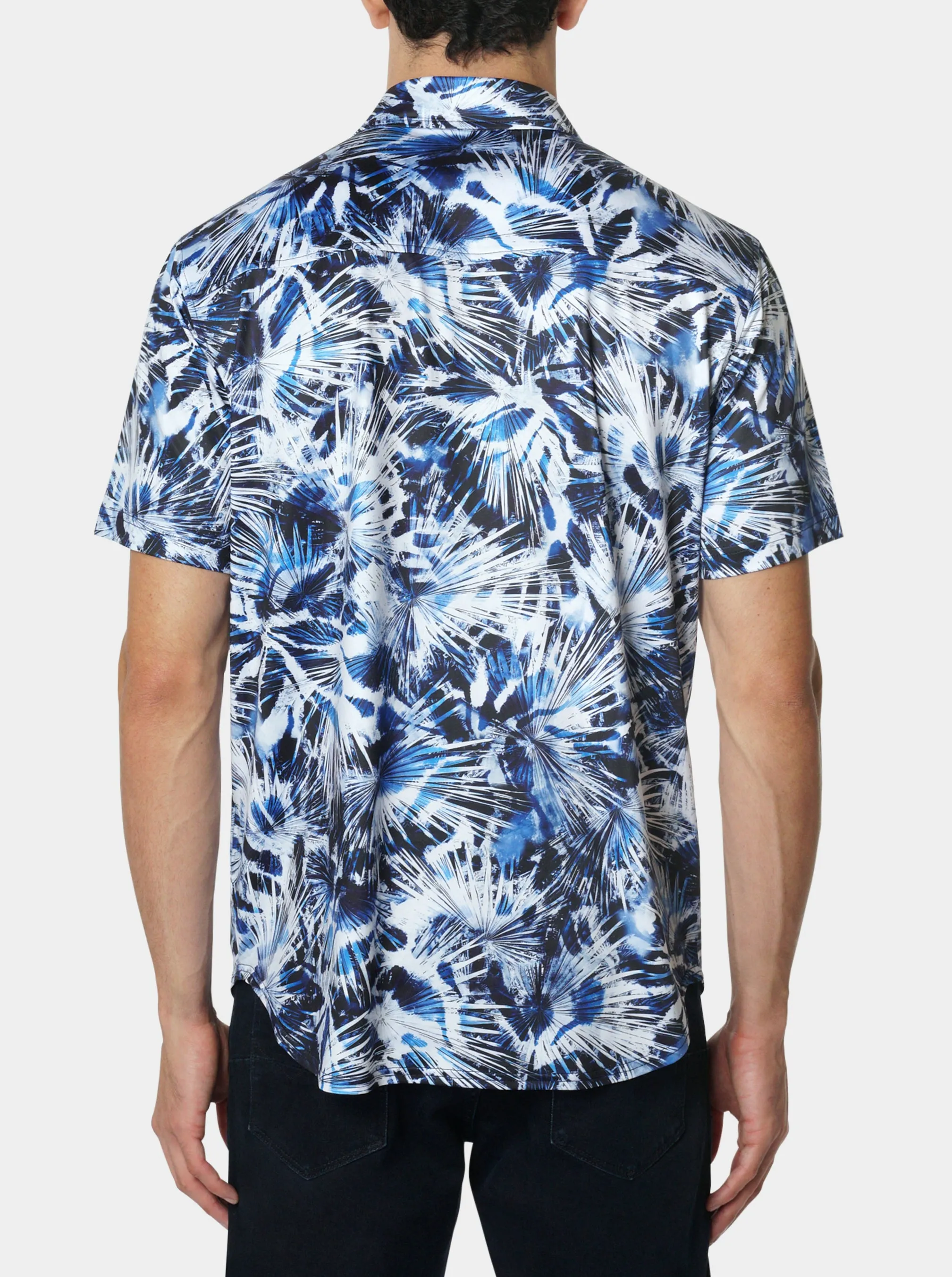 DONATO SHORT SLEEVE BUTTON DOWN SHIRT sold by Robert Graham product image thumbnail 4