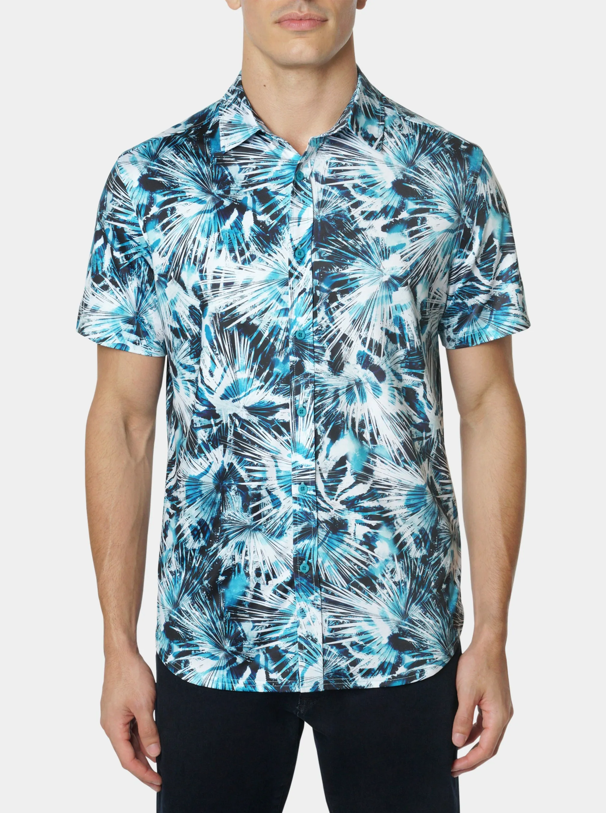 DONATO SHORT SLEEVE BUTTON DOWN SHIRT sold by Robert Graham