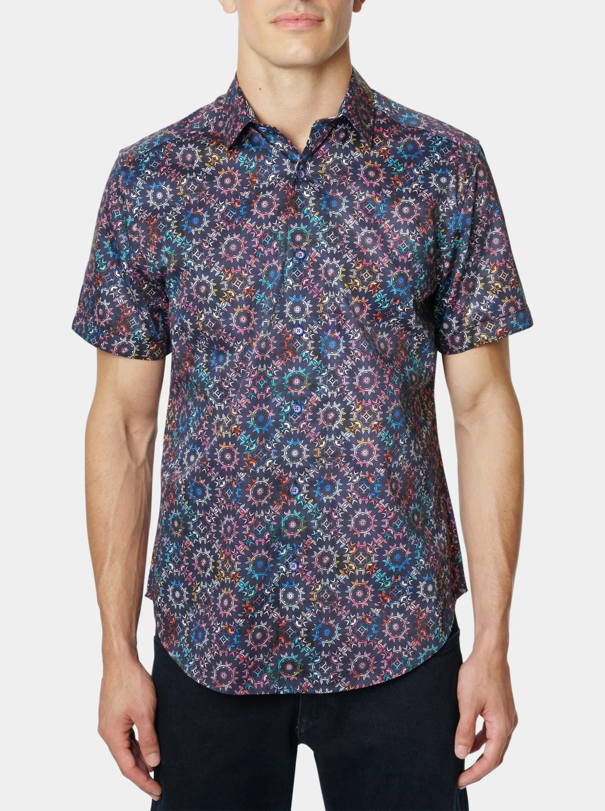 GALINDO SHORT SLEEVE BUTTON DOWN SHIRT sold by Robert Graham