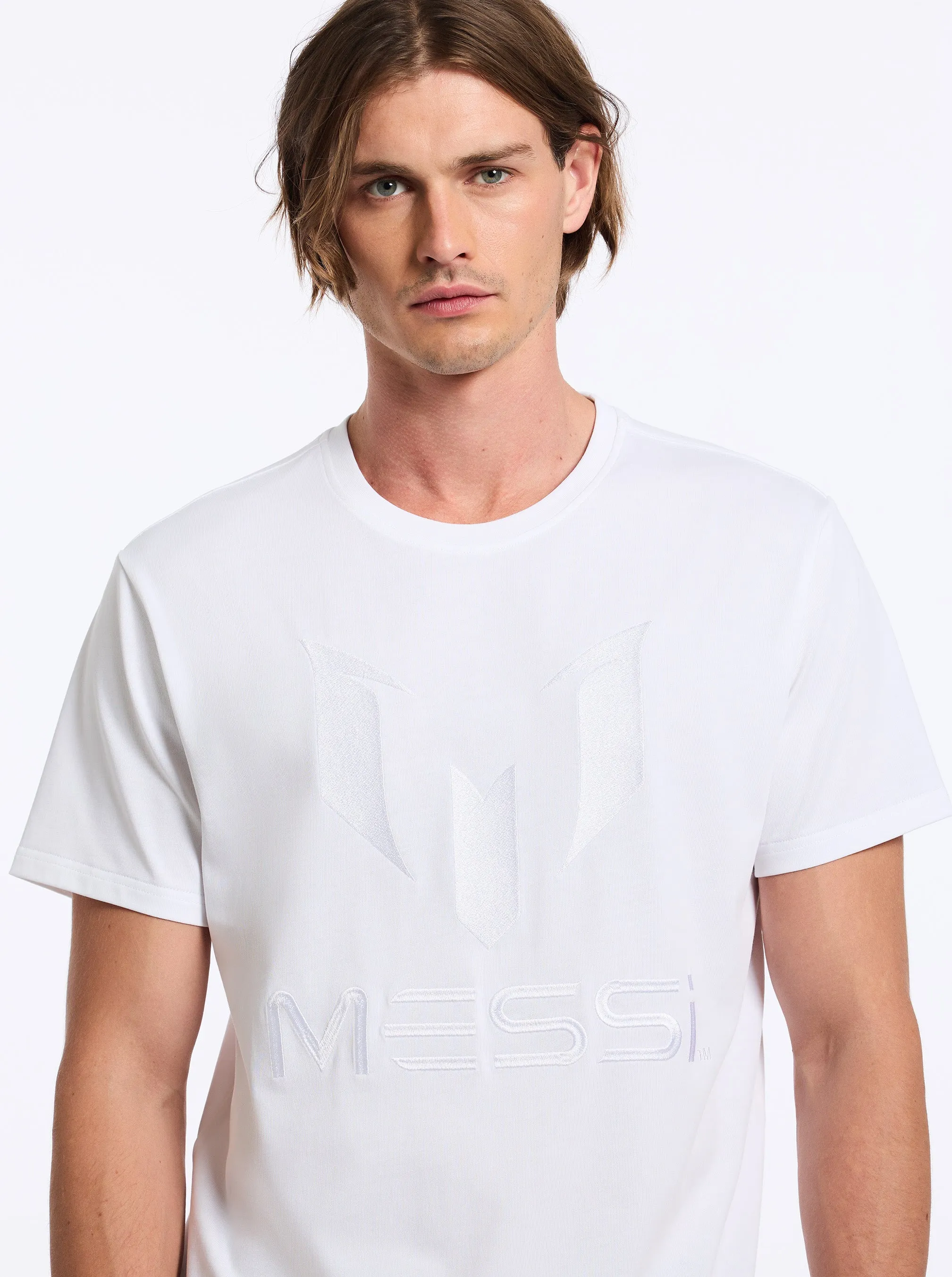 MESSI LOGO SHORT SLEEVE T-SHIRT sold by Robert Graham product image thumbnail 4