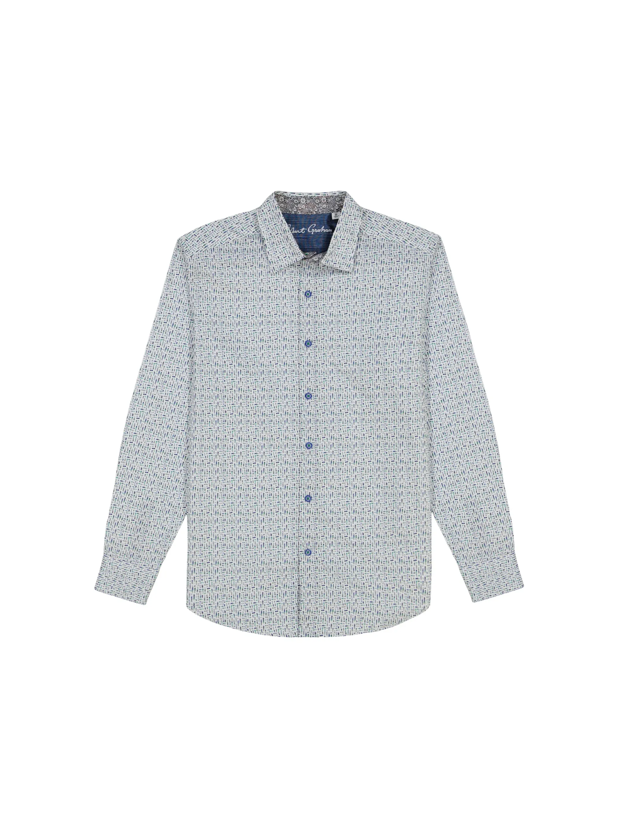 LENOX LONG SLEEVE BUTTON DOWN SHIRT sold by Robert Graham product image thumbnail 2