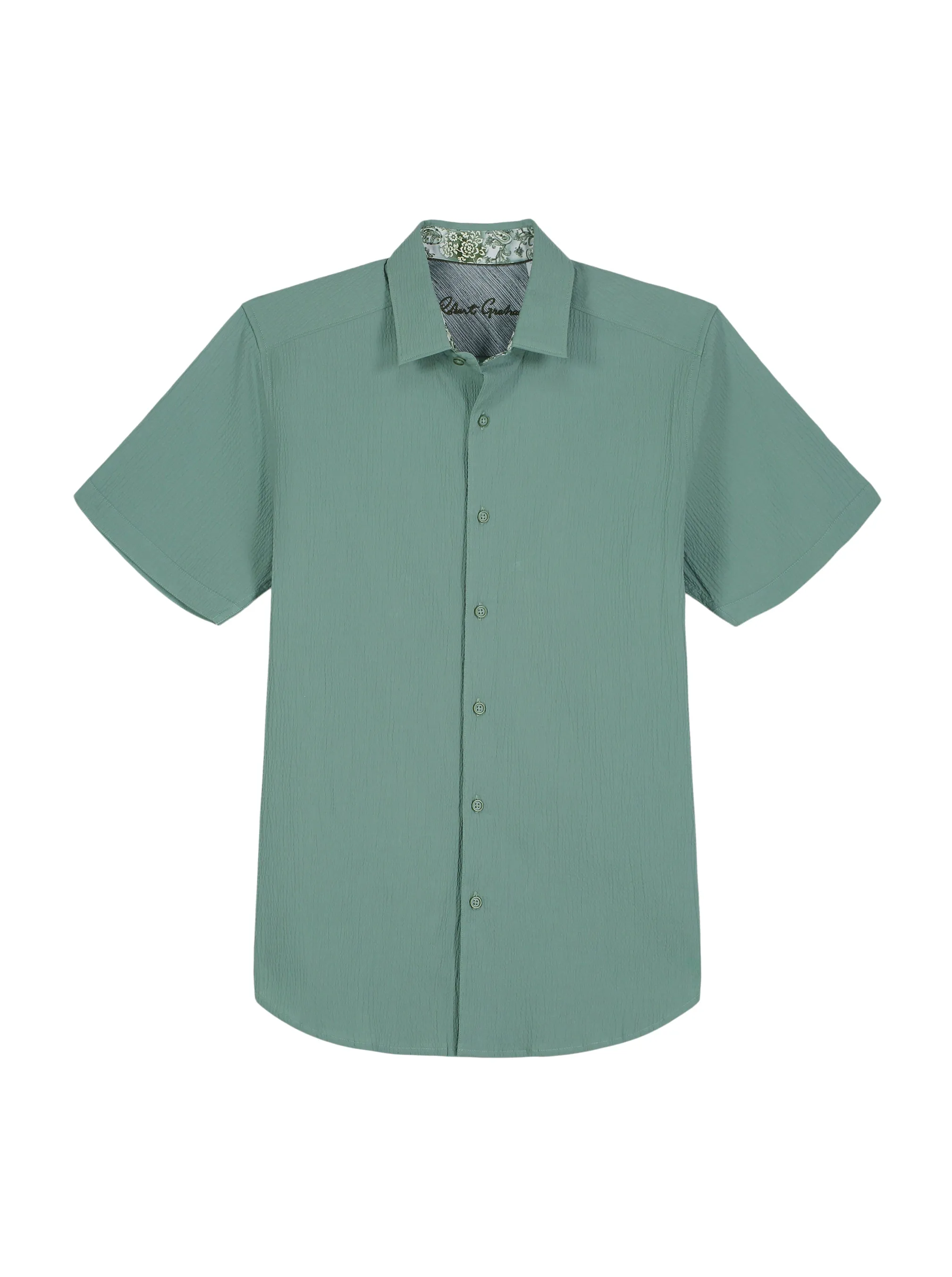 THRESHER SHORT SLEEVE BUTTON DOWN SHIRT sold by Robert Graham product image thumbnail 2