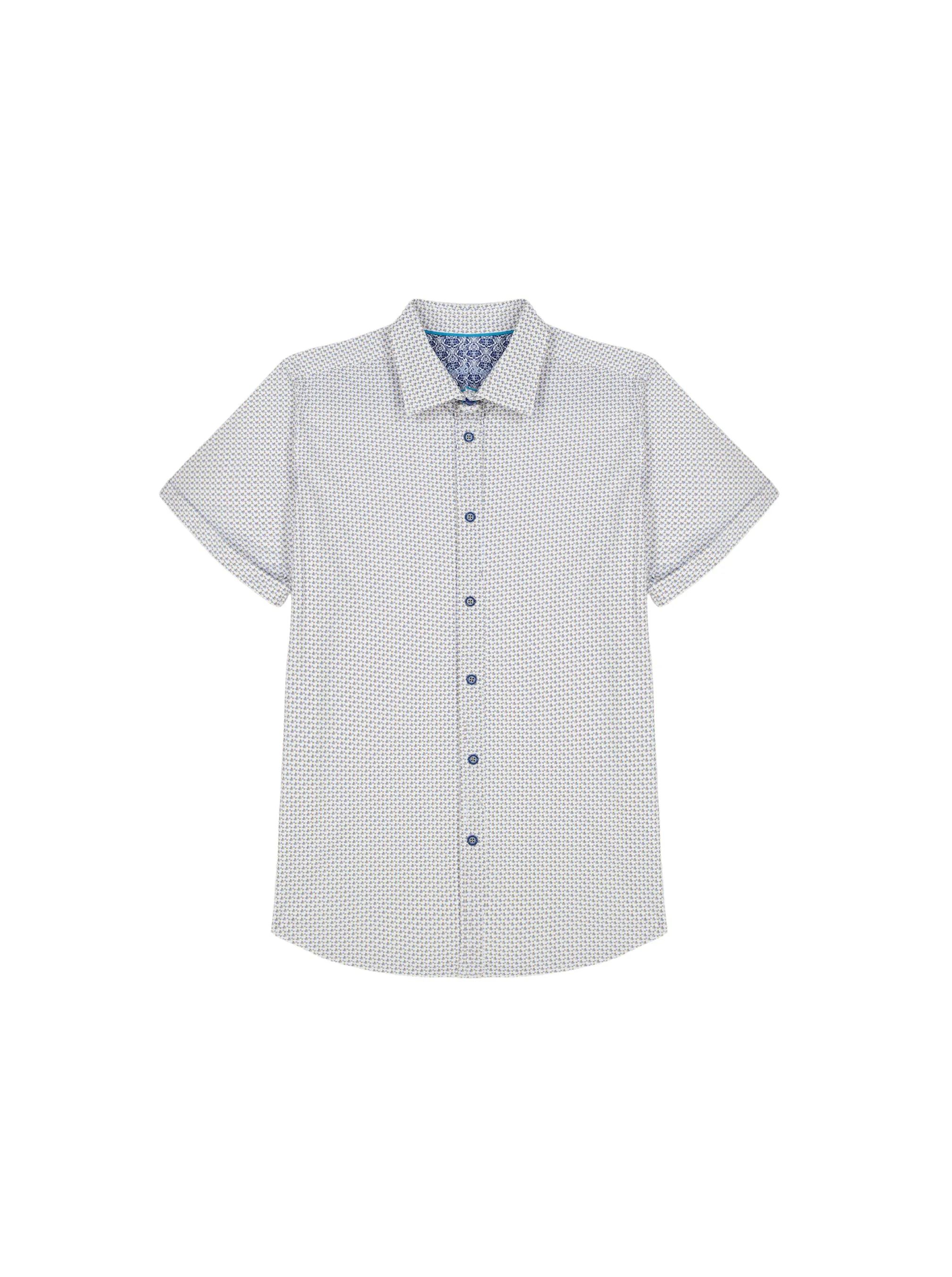 COPACABANNA SHORT SLEEVE BUTTON DOWN SHIRT sold by Robert Graham product image thumbnail 2