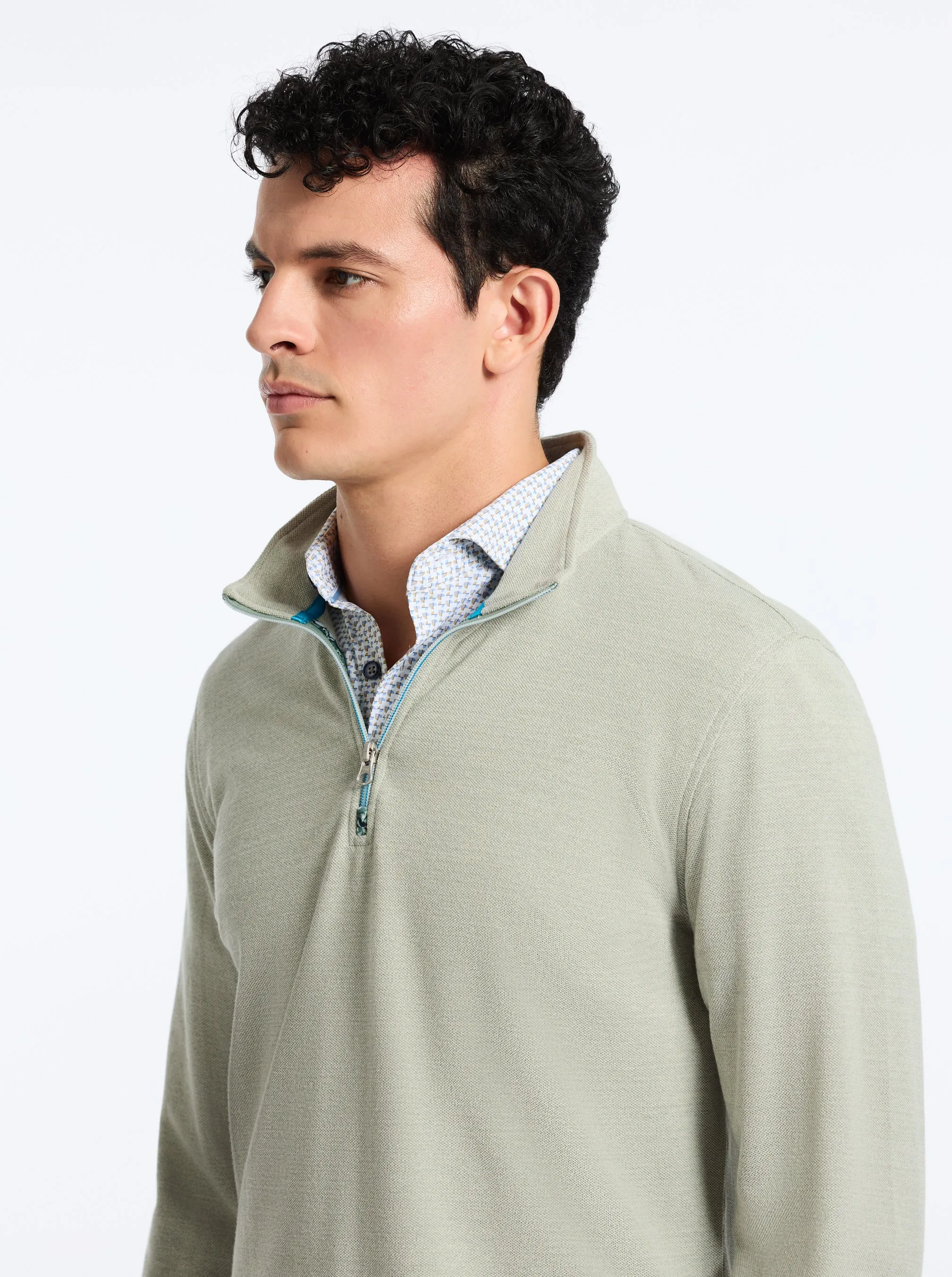 HOBSON LONG SLEEVE KNIT SHIRT sold by Robert Graham product image thumbnail 5