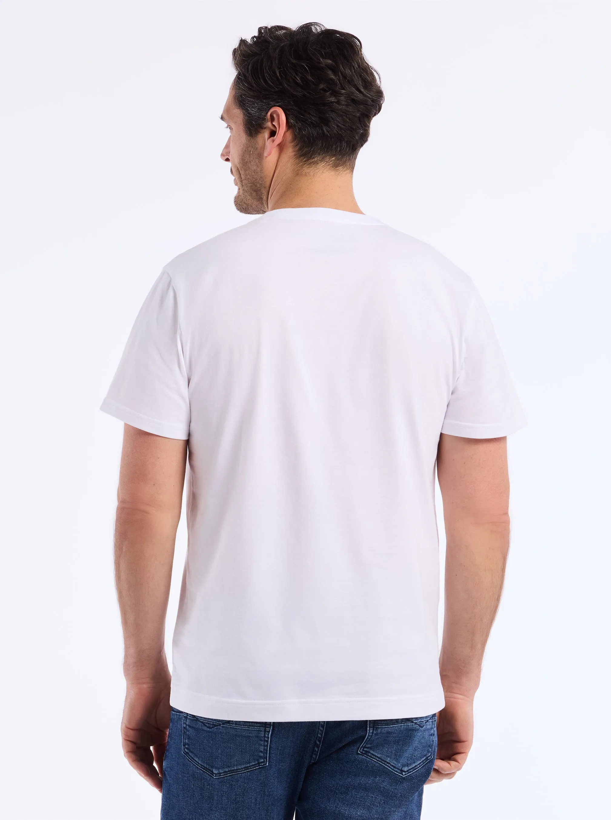 SURF N SIP SHORT SLEEVE T-SHIRT sold by Robert Graham product image thumbnail 4