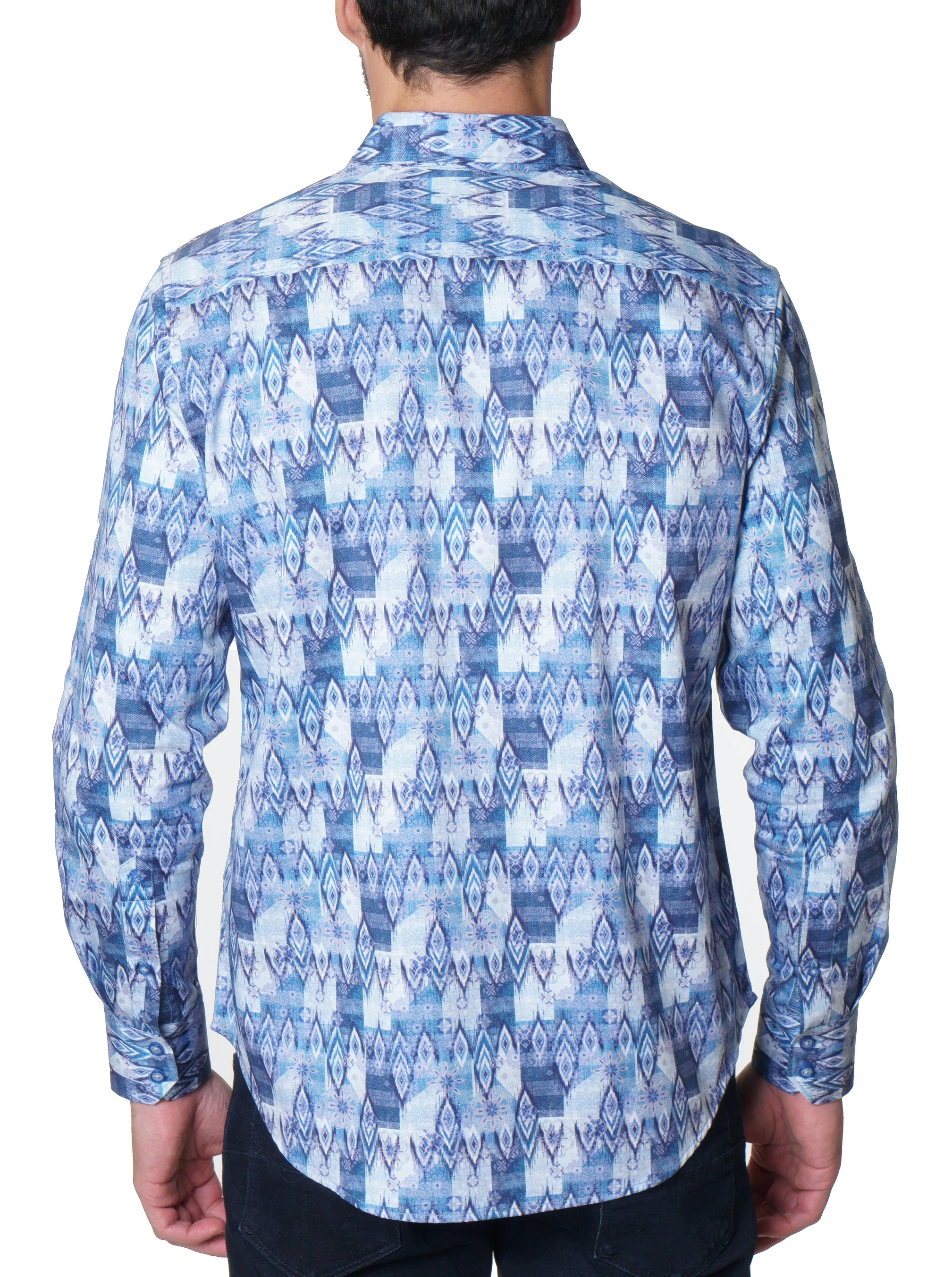 OAKLEY LONG SLEEVE BUTTON DOWN SHIRT sold by Robert Graham product image thumbnail 4