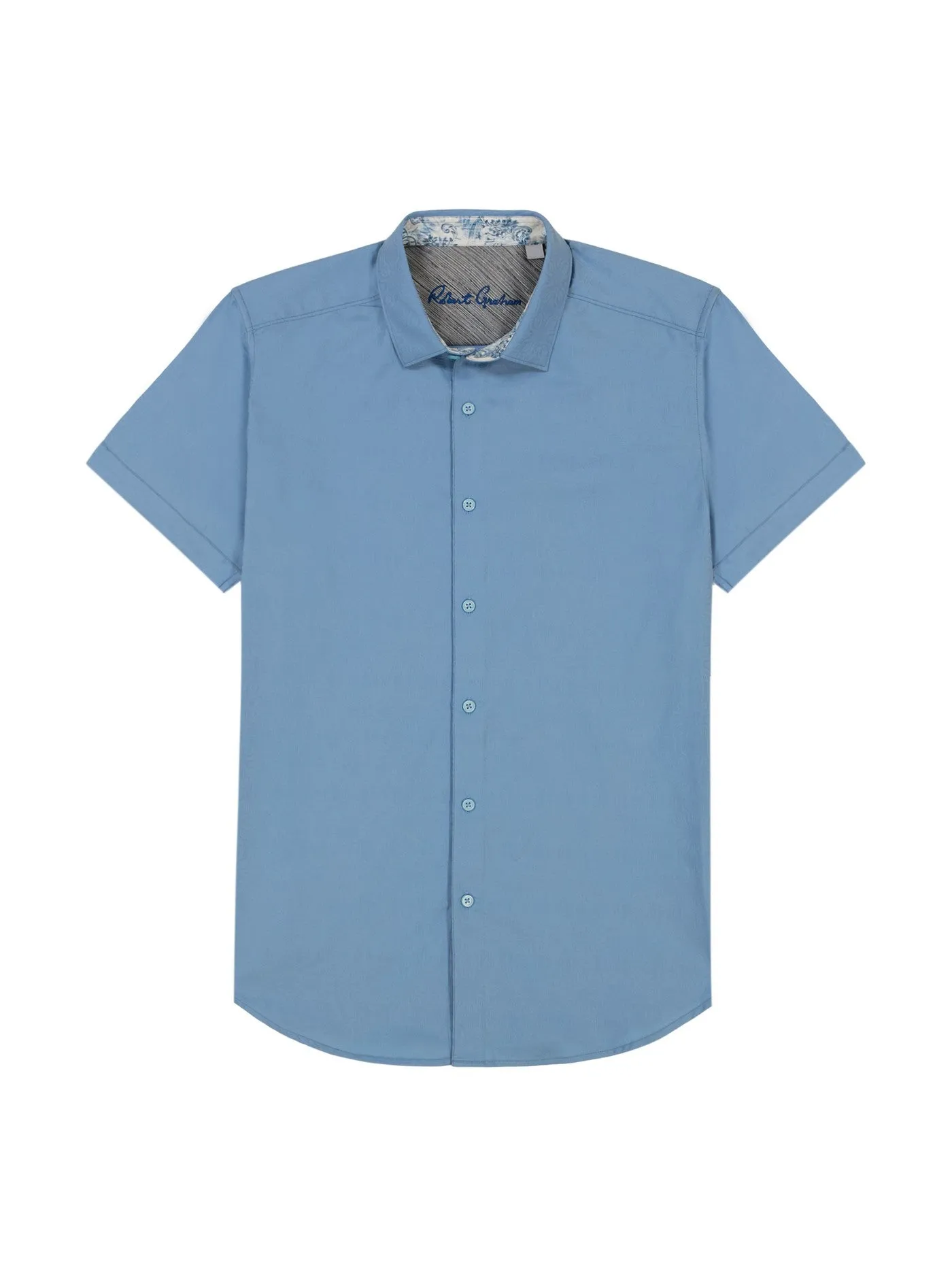 ODYSSEY SHORT SLEEVE BUTTON DOWN SHIRT sold by Robert Graham product image thumbnail 2
