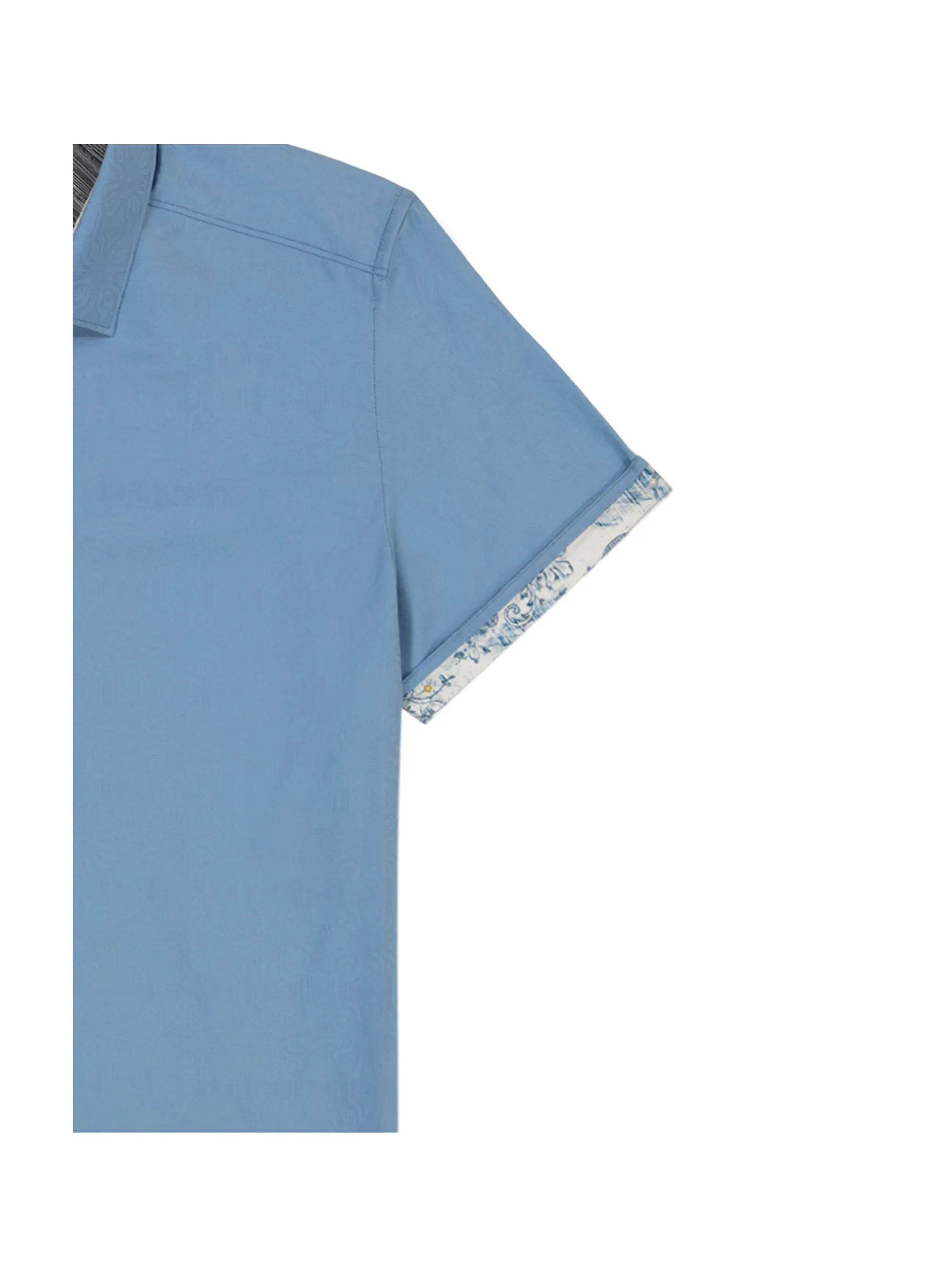 ODYSSEY SHORT SLEEVE BUTTON DOWN SHIRT sold by Robert Graham product image thumbnail 4