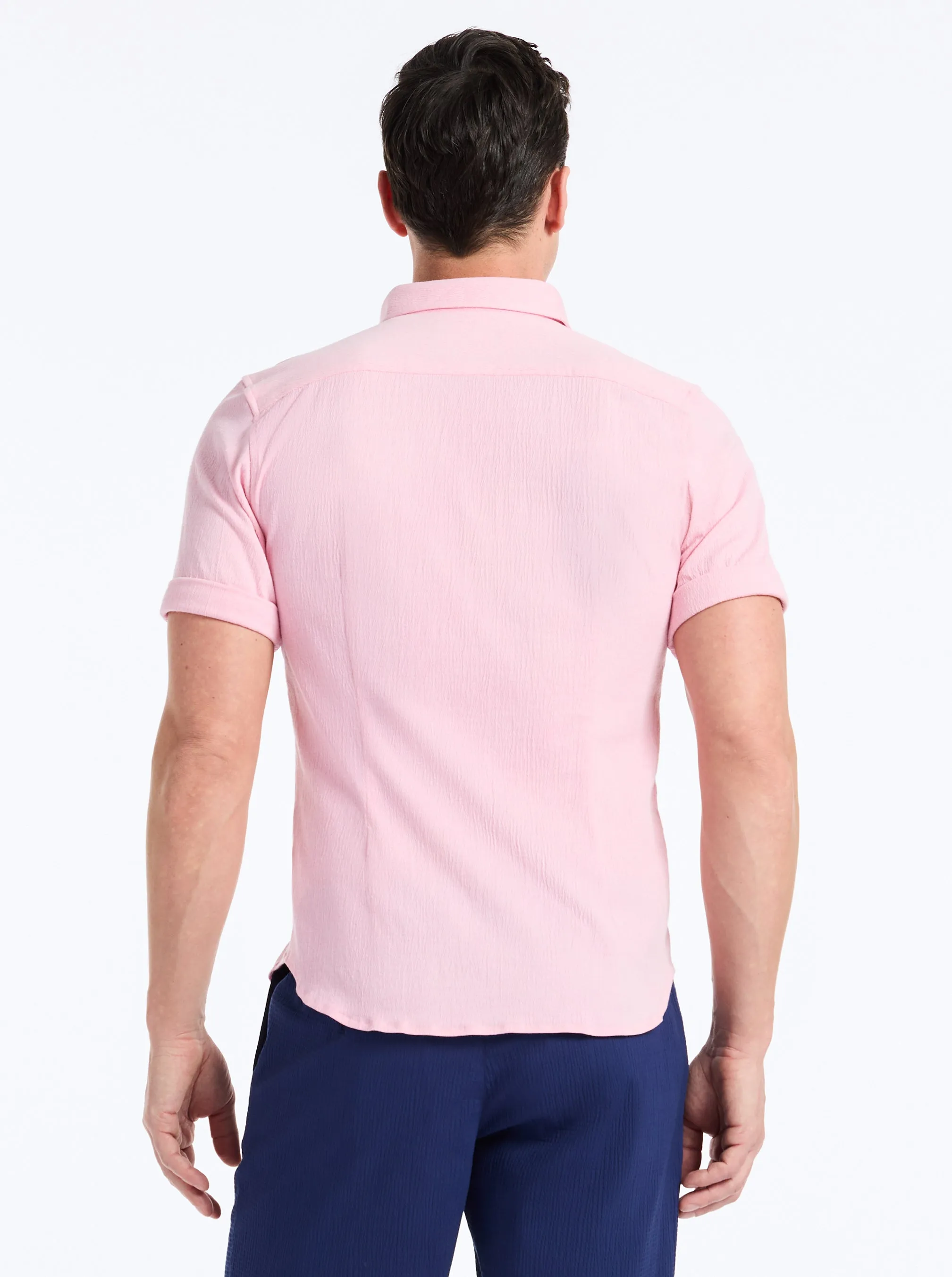 HAMMOND SHORT SLEEVE BUTTON DOWN SHIRT sold by Robert Graham product image thumbnail 3